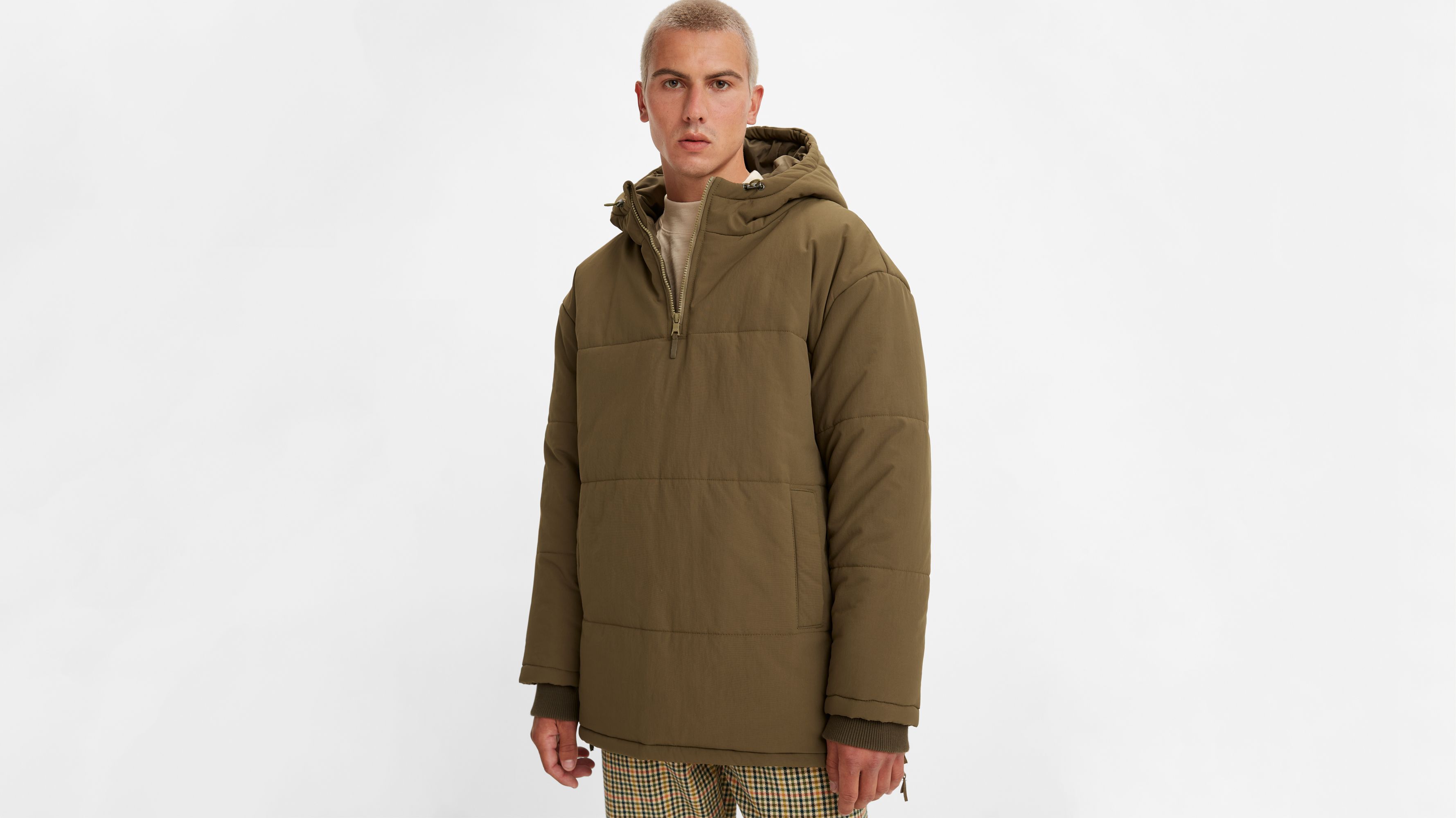 Filled Pullover Jacket - Green | Levi's® US