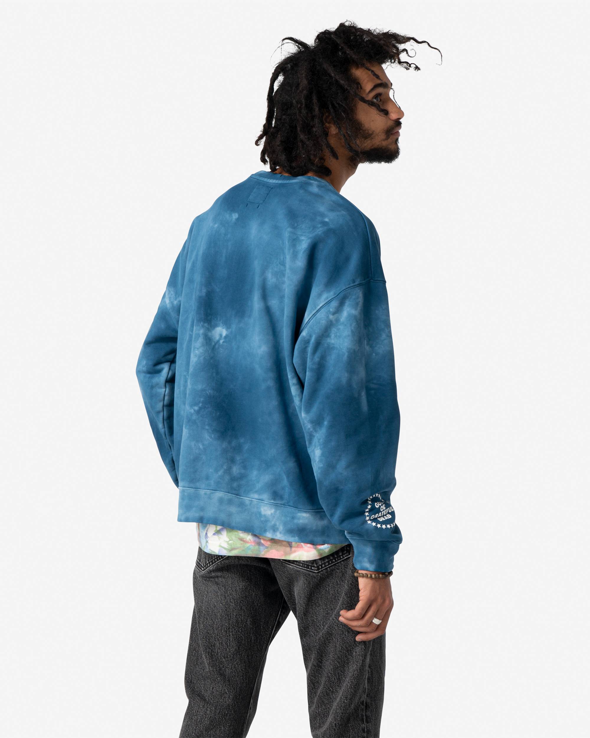 Levi's® X Grateful Dead Fleece Crewneck Sweatshirt - Blue Levi's® X Grateful Dead Fleece Crewneck Sweatshirt - Blue
