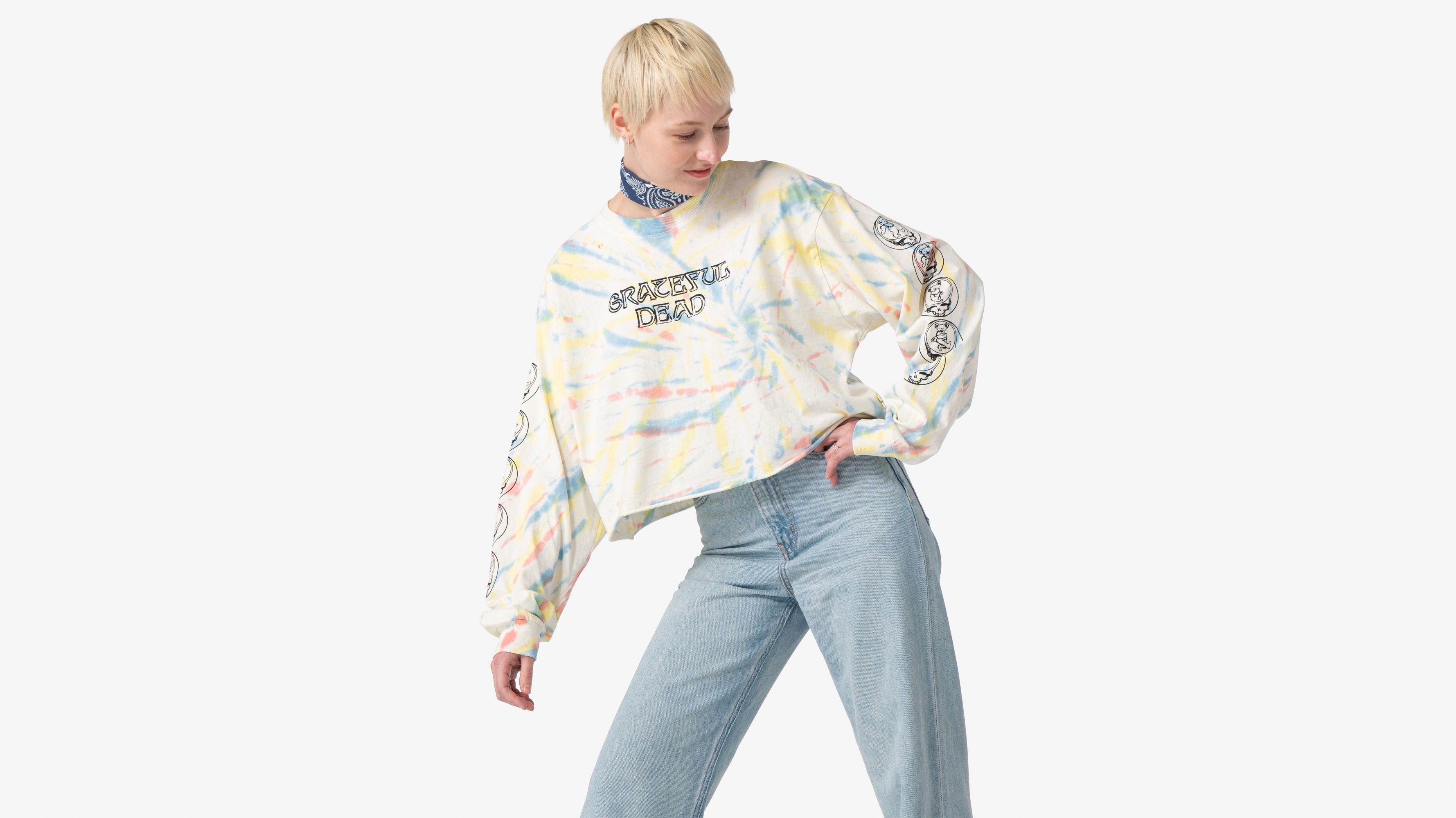 Grateful Dead Tシャツ 2015 Levi's Stadium Grateful Dead T Shirt 50 Years Tour 2015 Levis Stadium Rock band