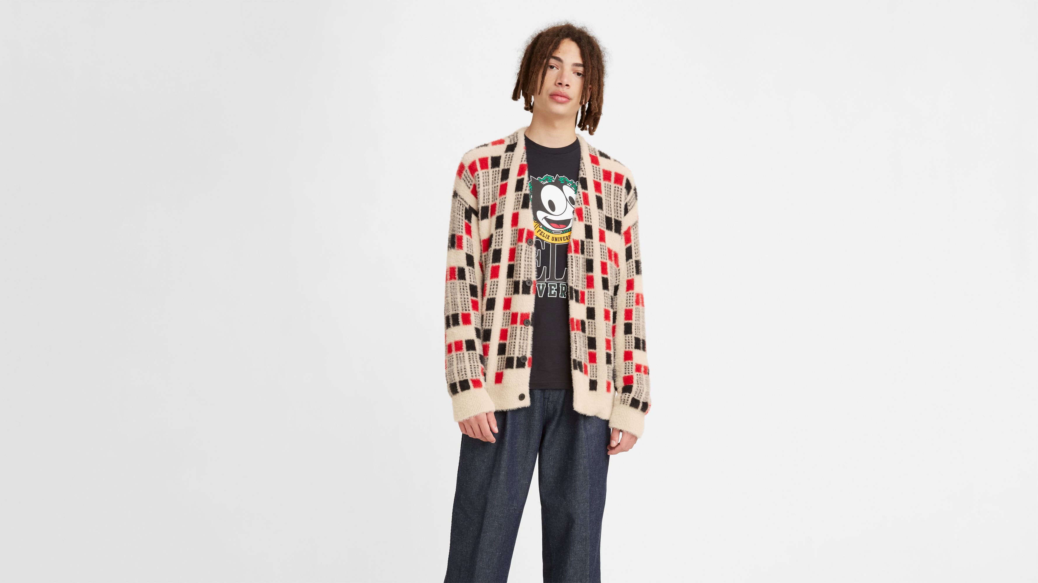 Levi's® x Felix the Cat™ Boxy Cardigan