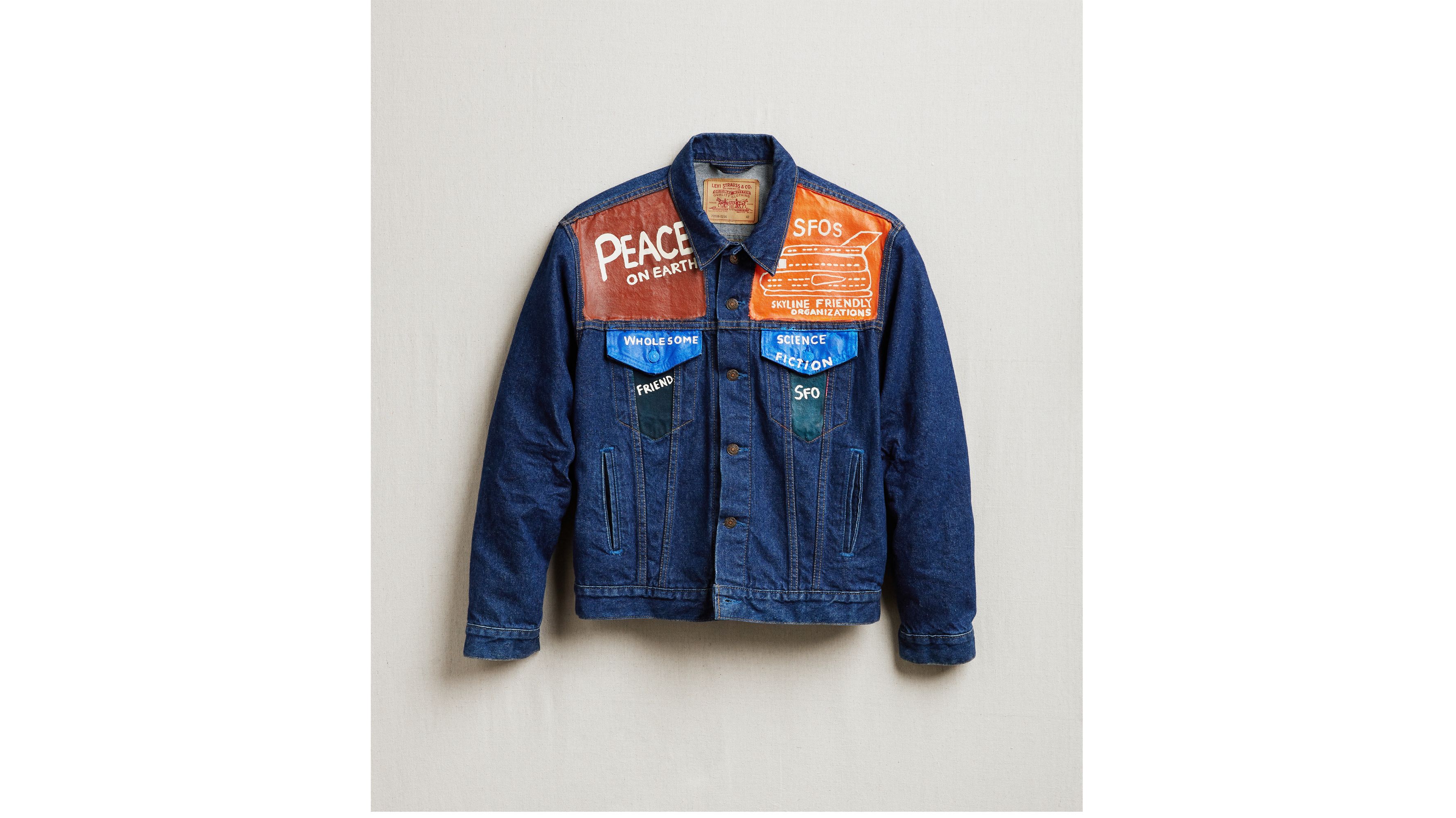 Levi's® X Creative Growth Trucker Jacket - Medium Wash | Levi's® US