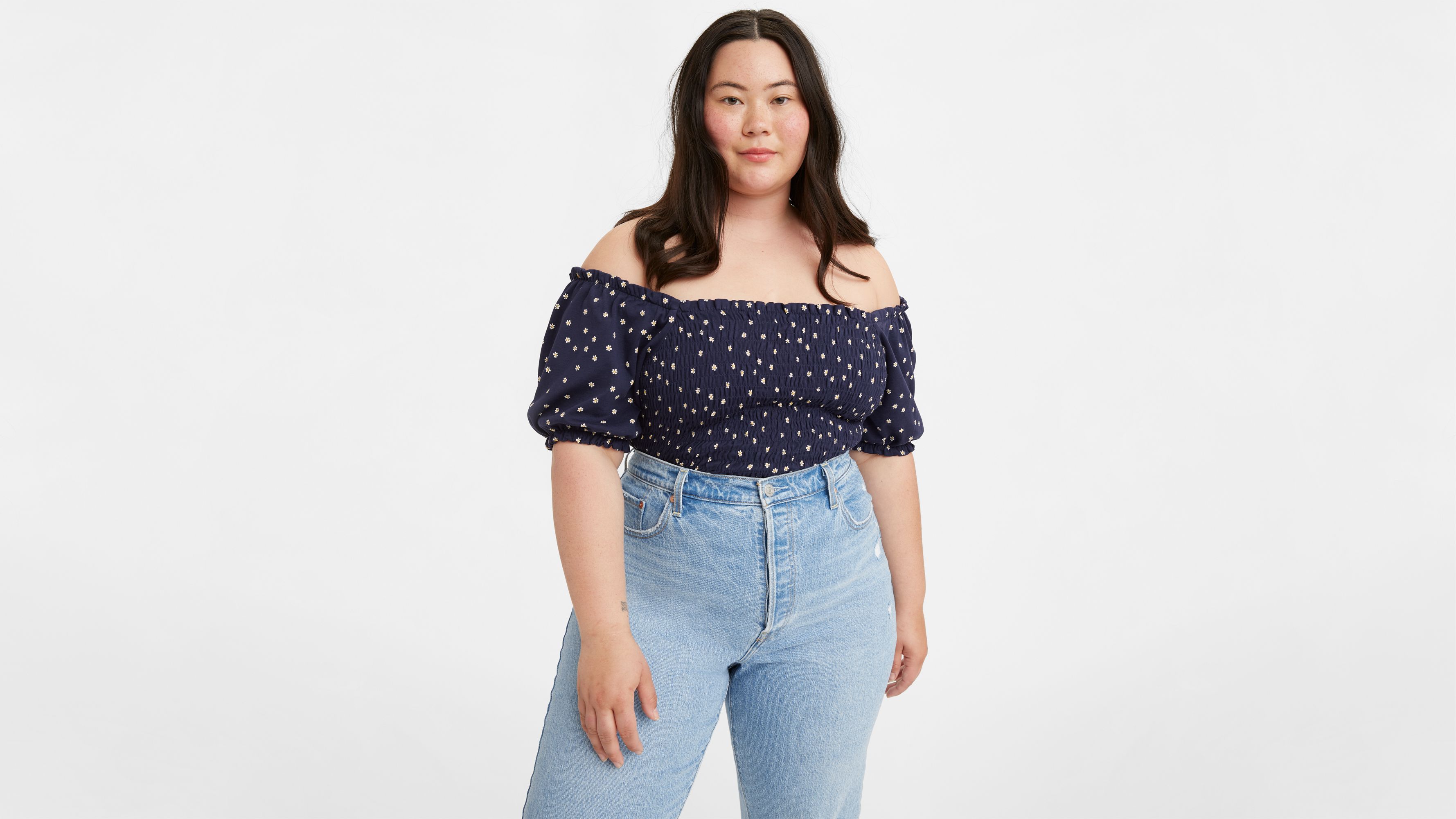 Coco Smocked Top (Plus Size) 1