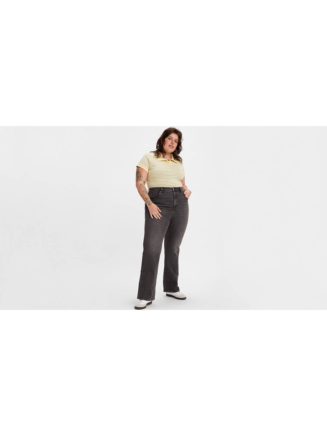 Plus Size High Waisted Jeans for Women