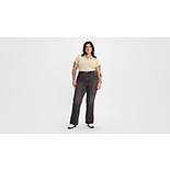 70's High Flare Women's Jeans (Plus Size) 2