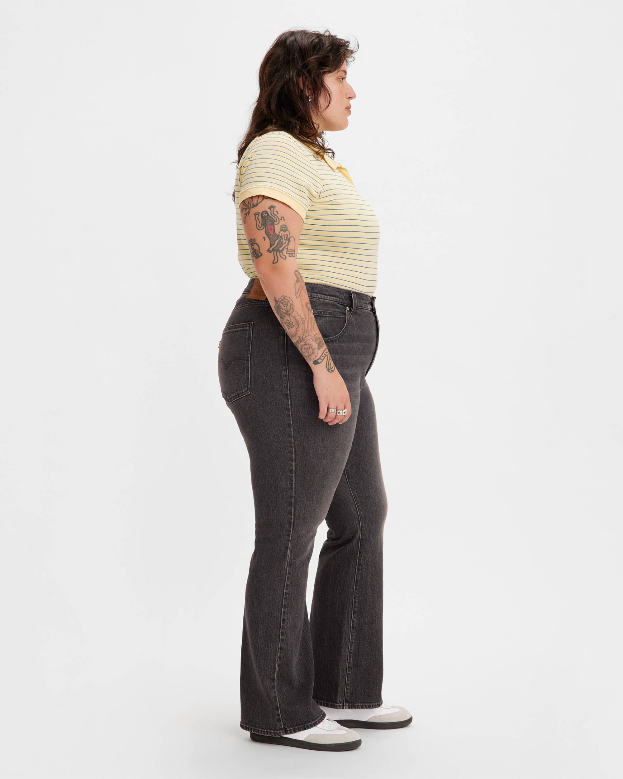 70's High Flare Women's Jeans (plus Size) - Black | Levi's® US 70's High Flare Women's Jeans (plus Size) - Black | Levi's® US
