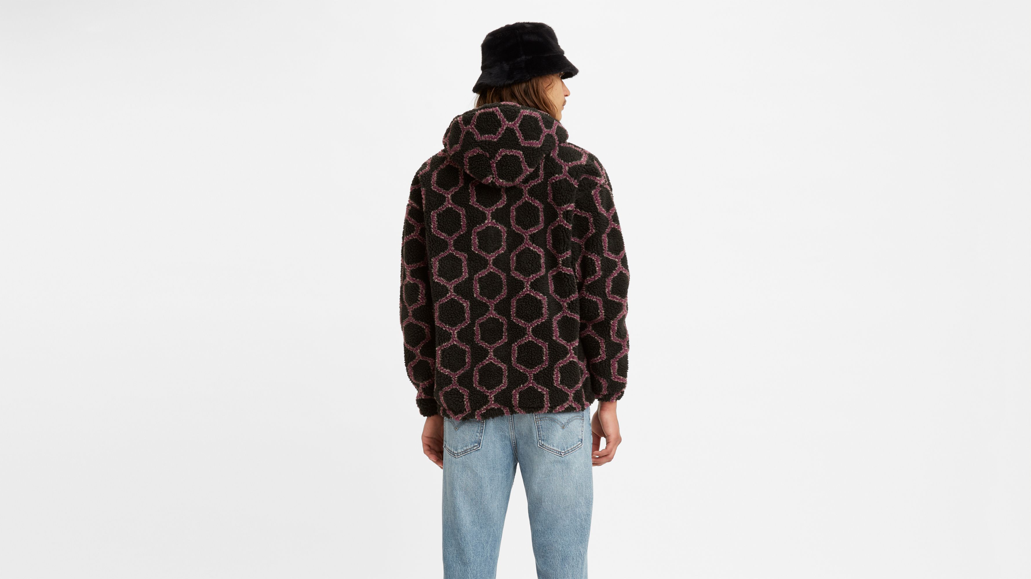 Cozy Half Zip Hoodie - Black | Levi's® CA