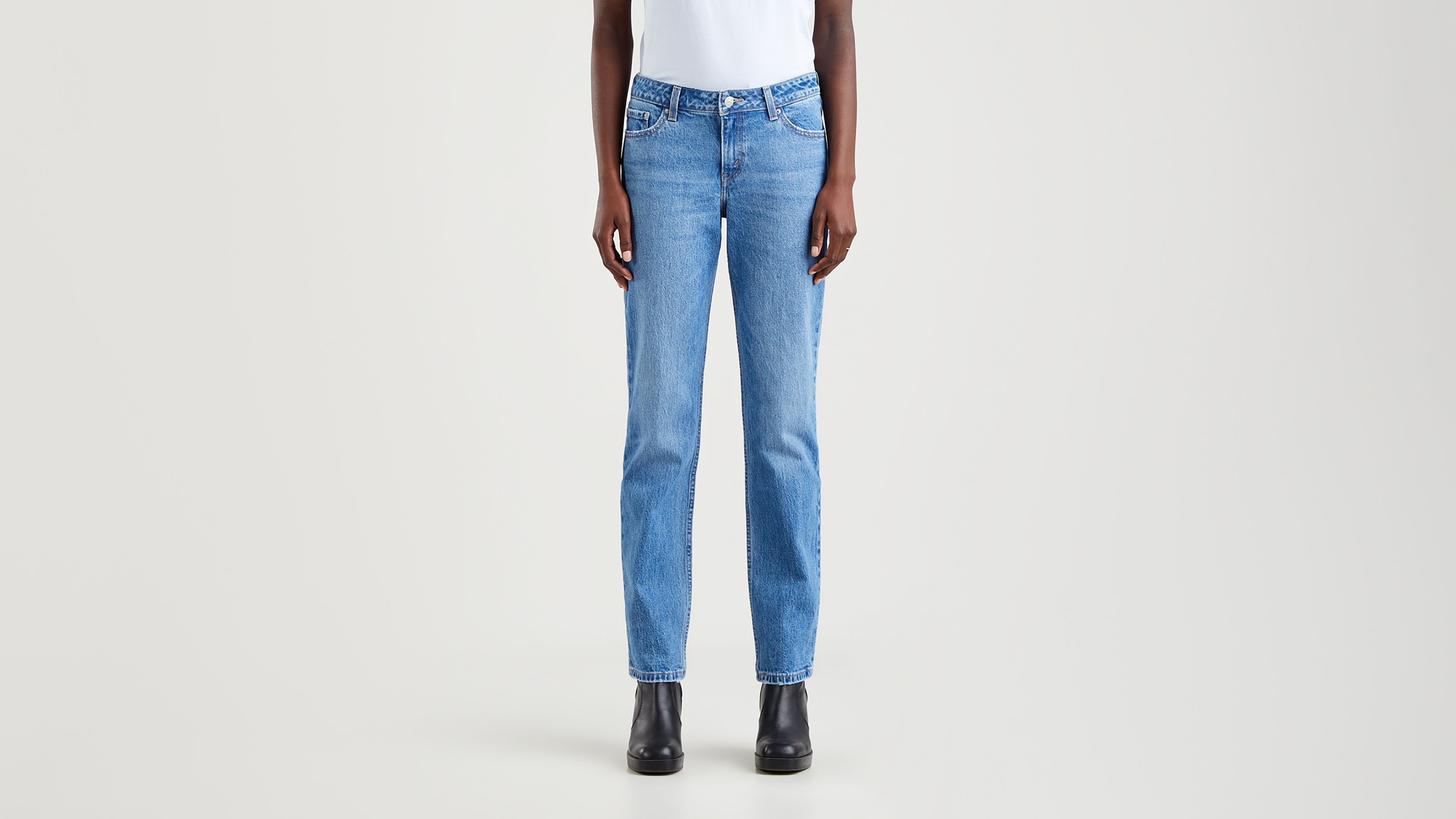 Low Pitch Straight Fit Women's Jeans 6