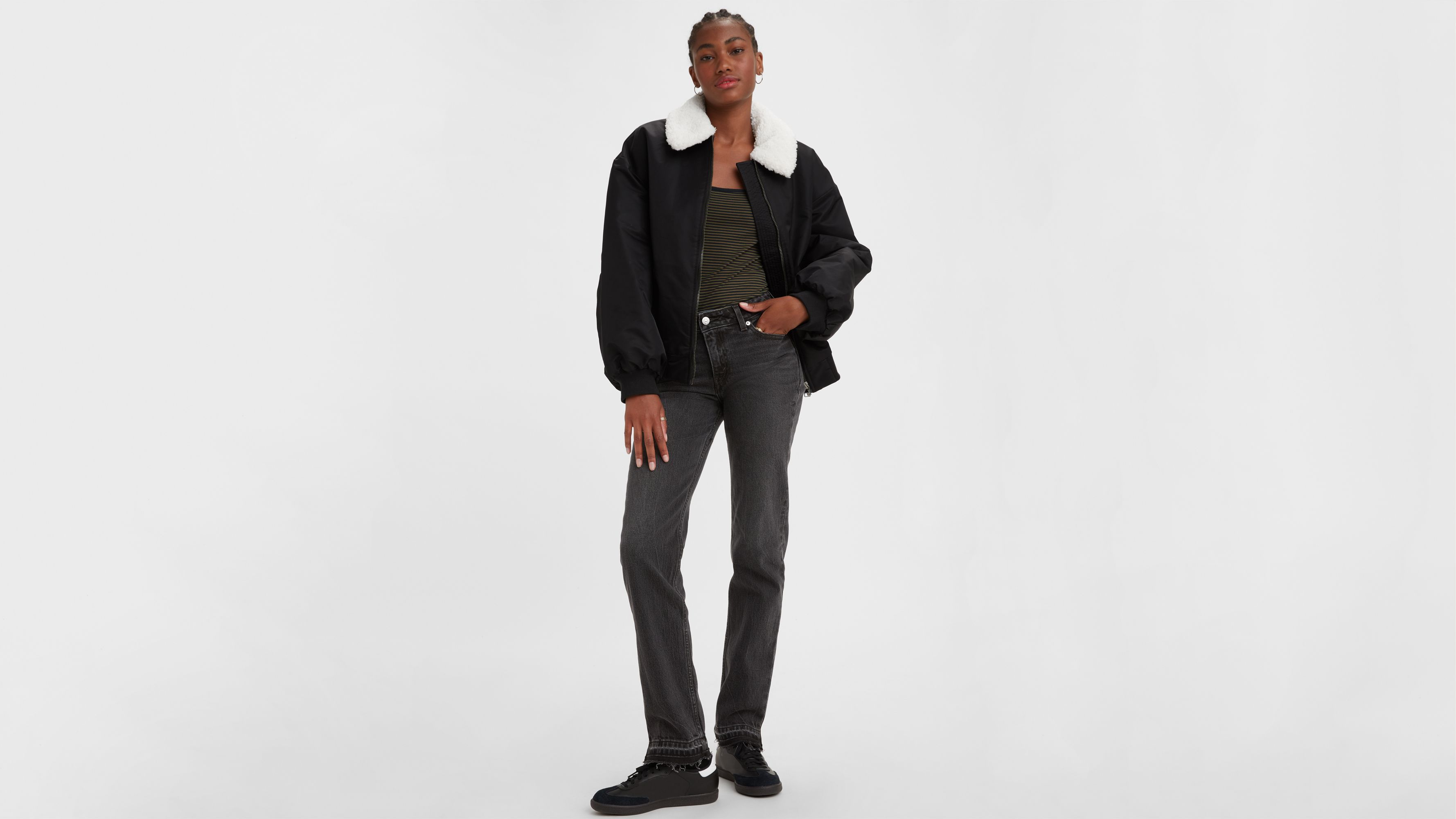 Low Pitch Straight Women's Jeans 1