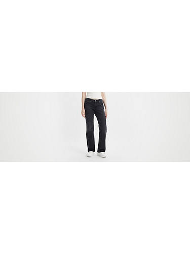 Low Pitch Bootcut Jeans - Black | Levi's® CH
