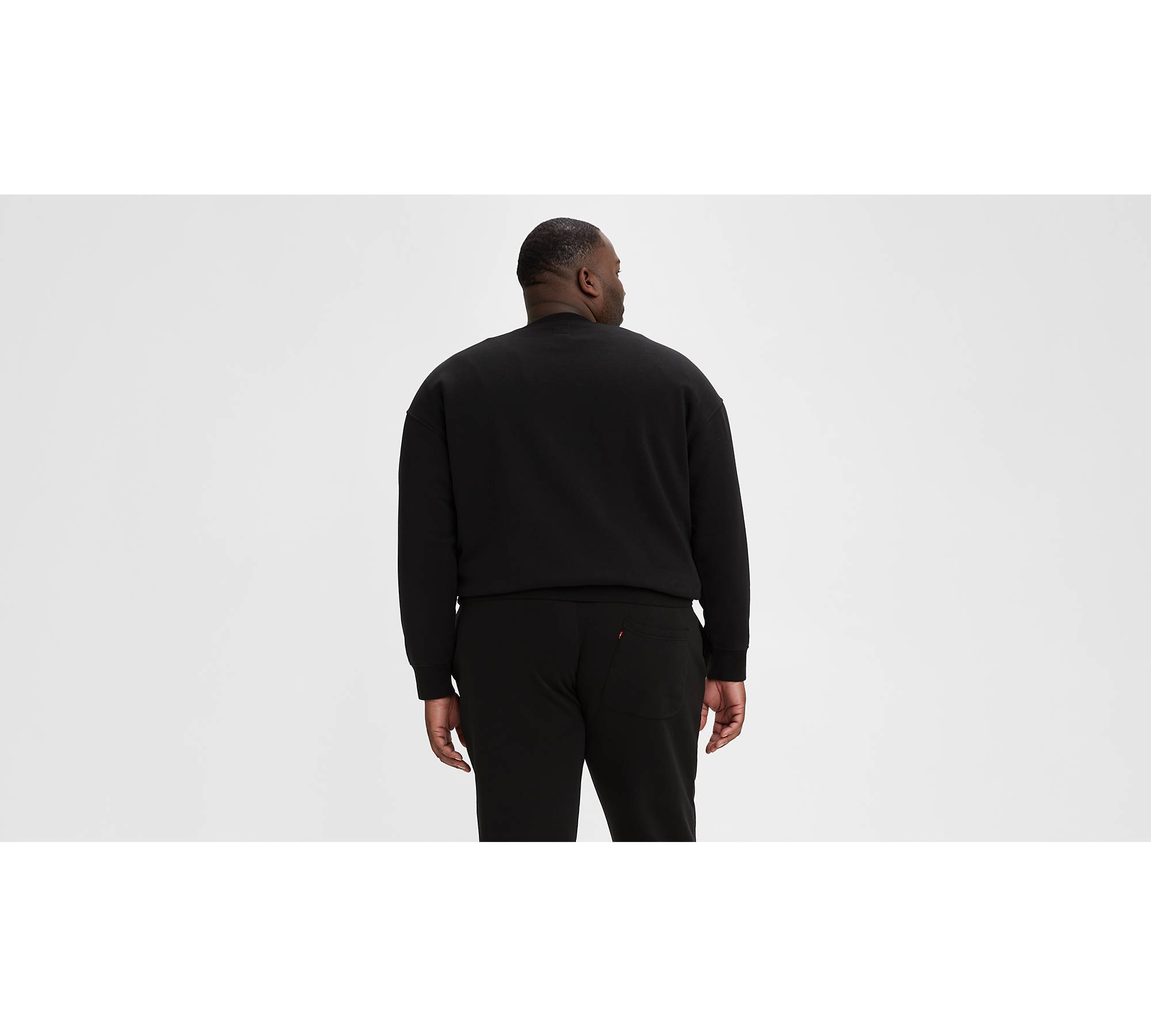 Levi's® Crewneck Sweatshirt (big) - Black | Levi's® US