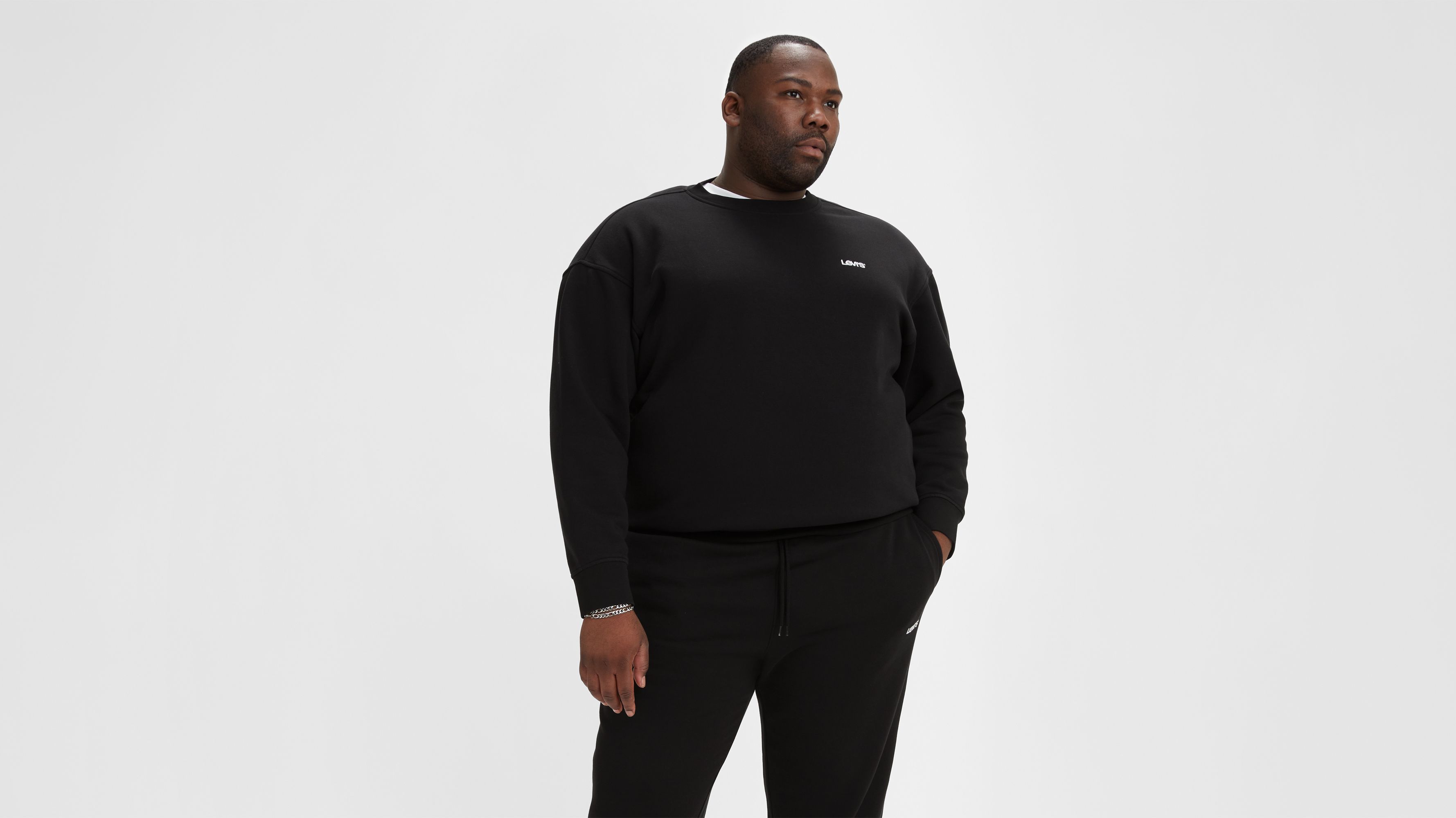 Levi's® Crewneck Sweatshirt (Big)