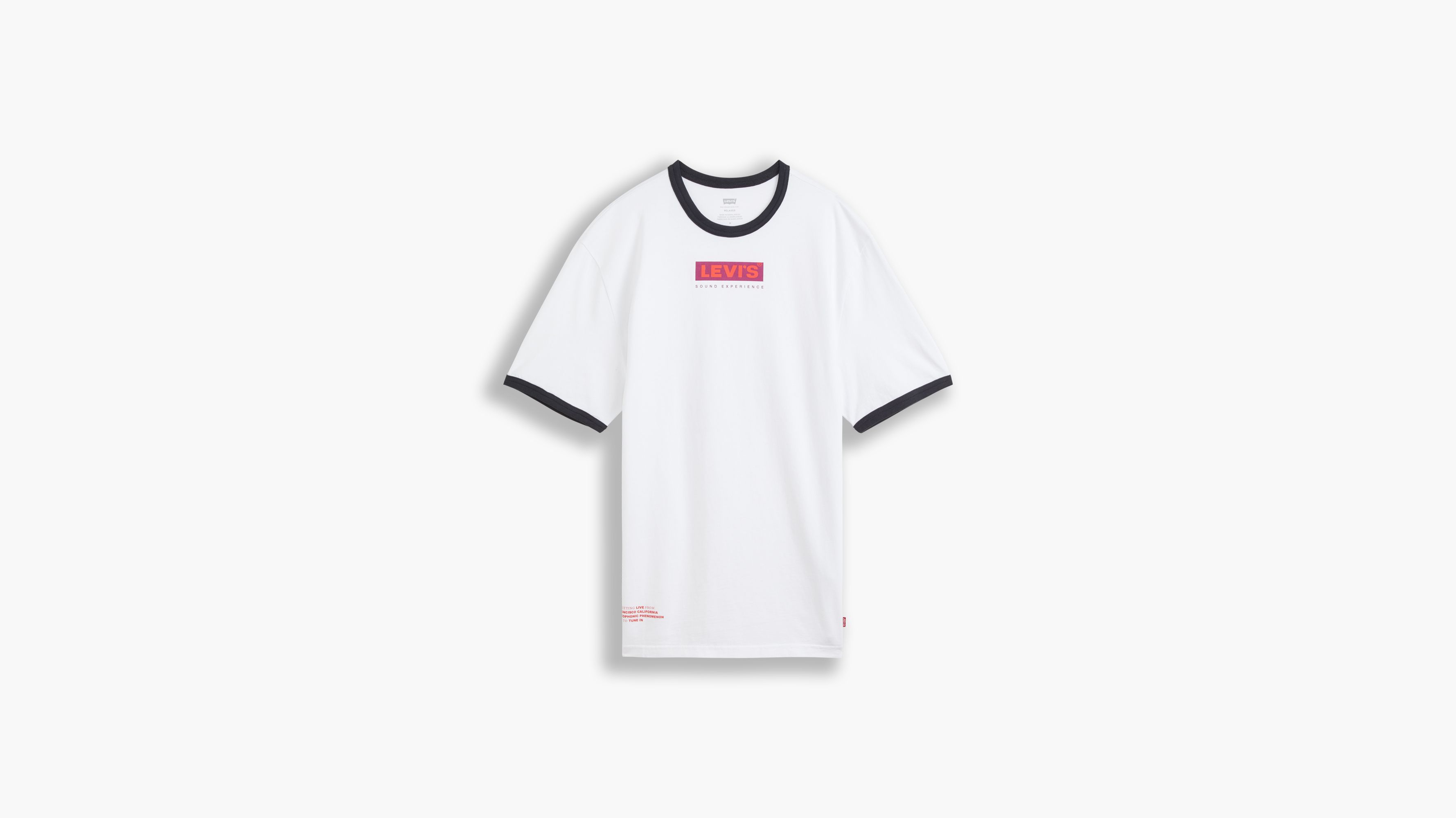 Relaxed Fit Ringer T shirt WeiB Levi s DE