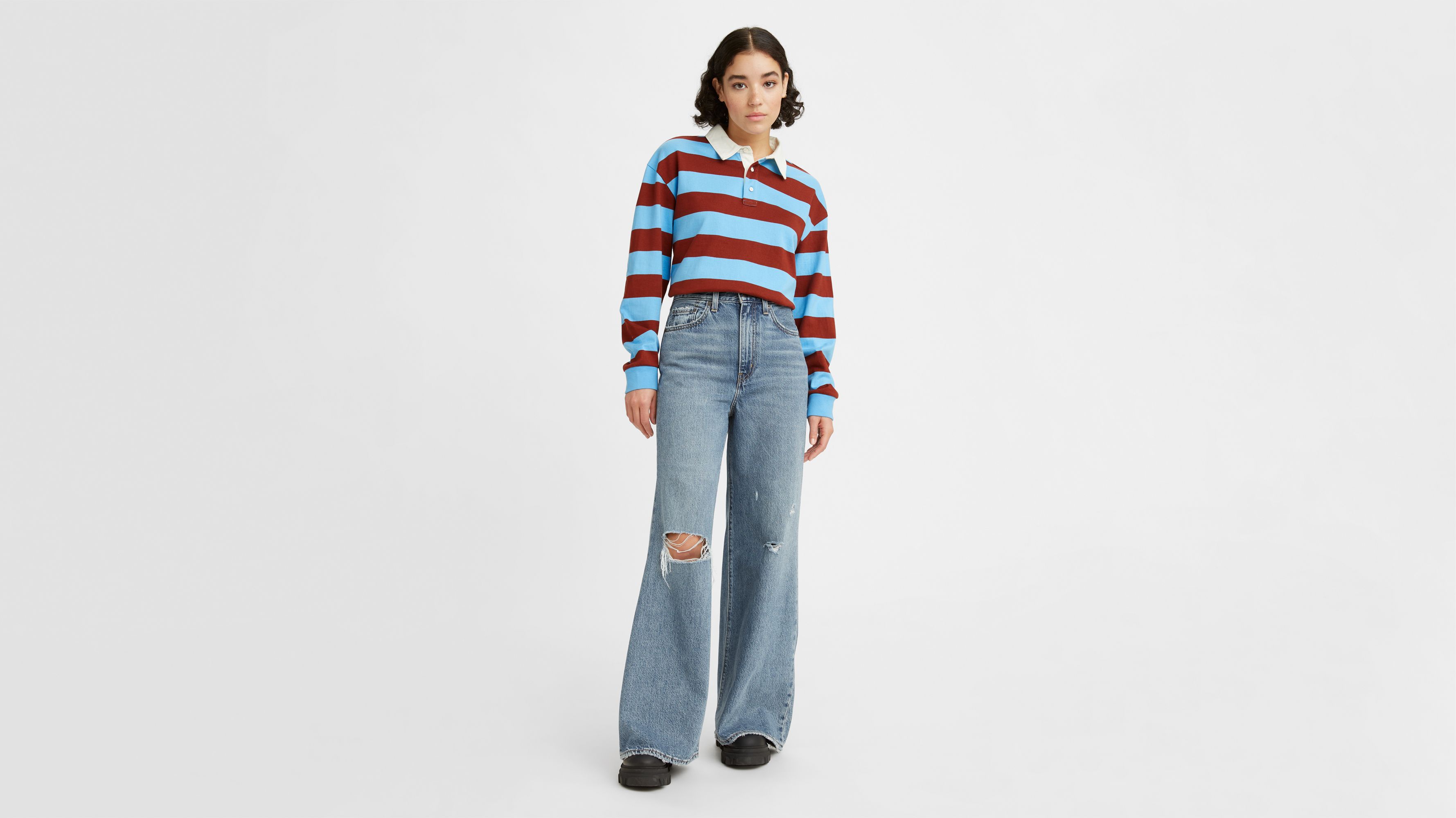 Levis High Loose Flare