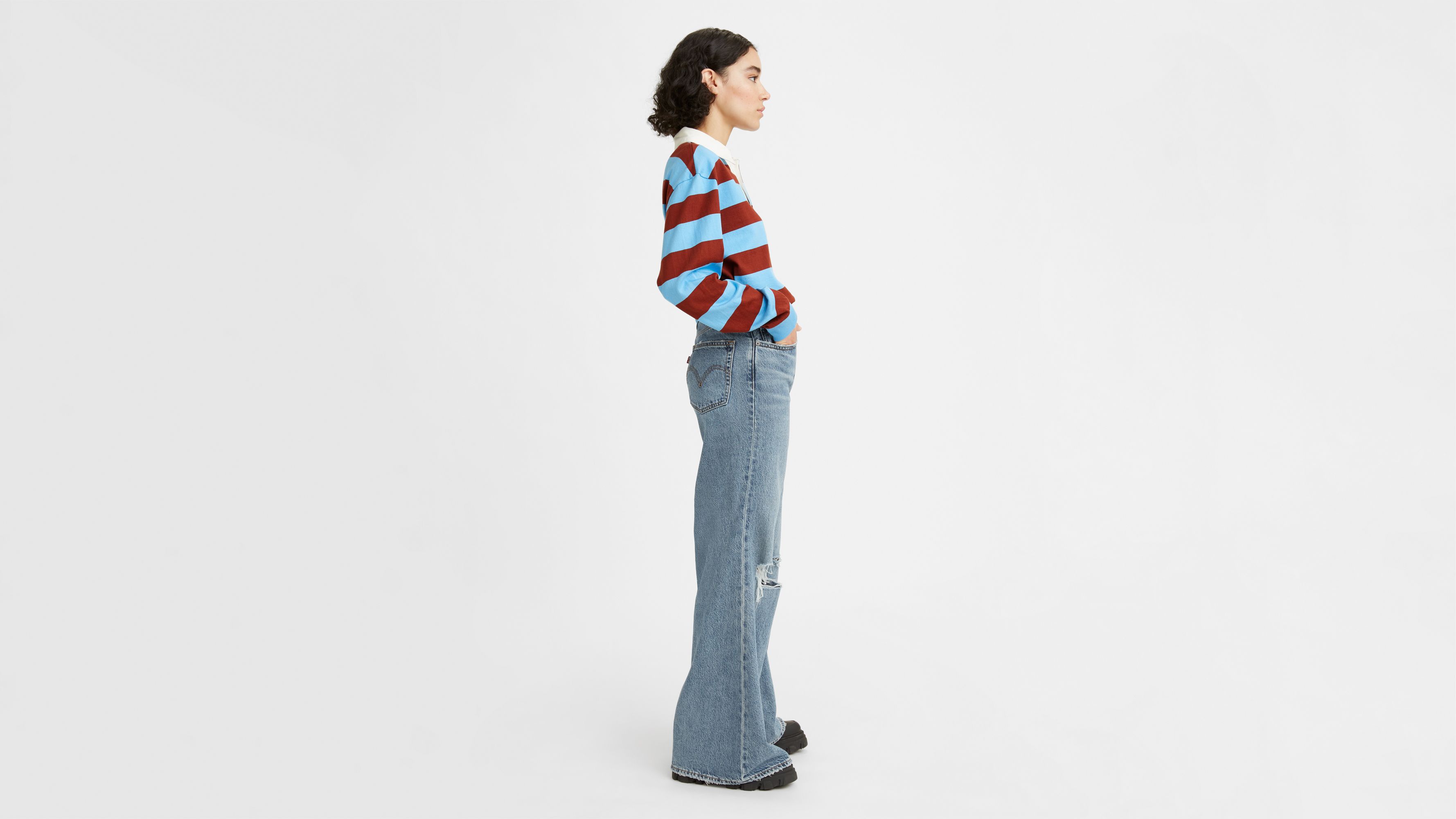 High Loose Flare Women's Jeans 3