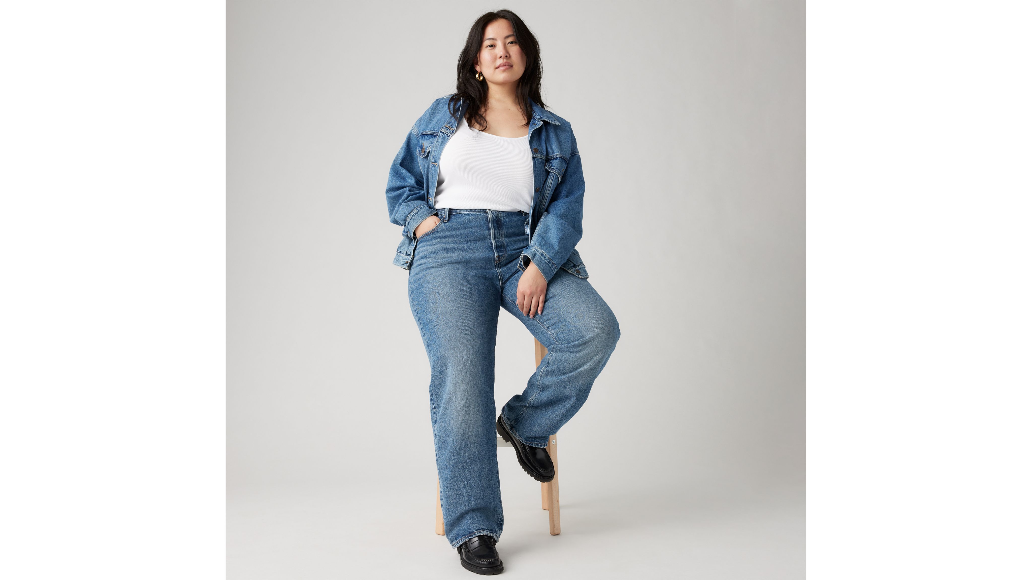 501® 90's Jeans (plus Size) - Black