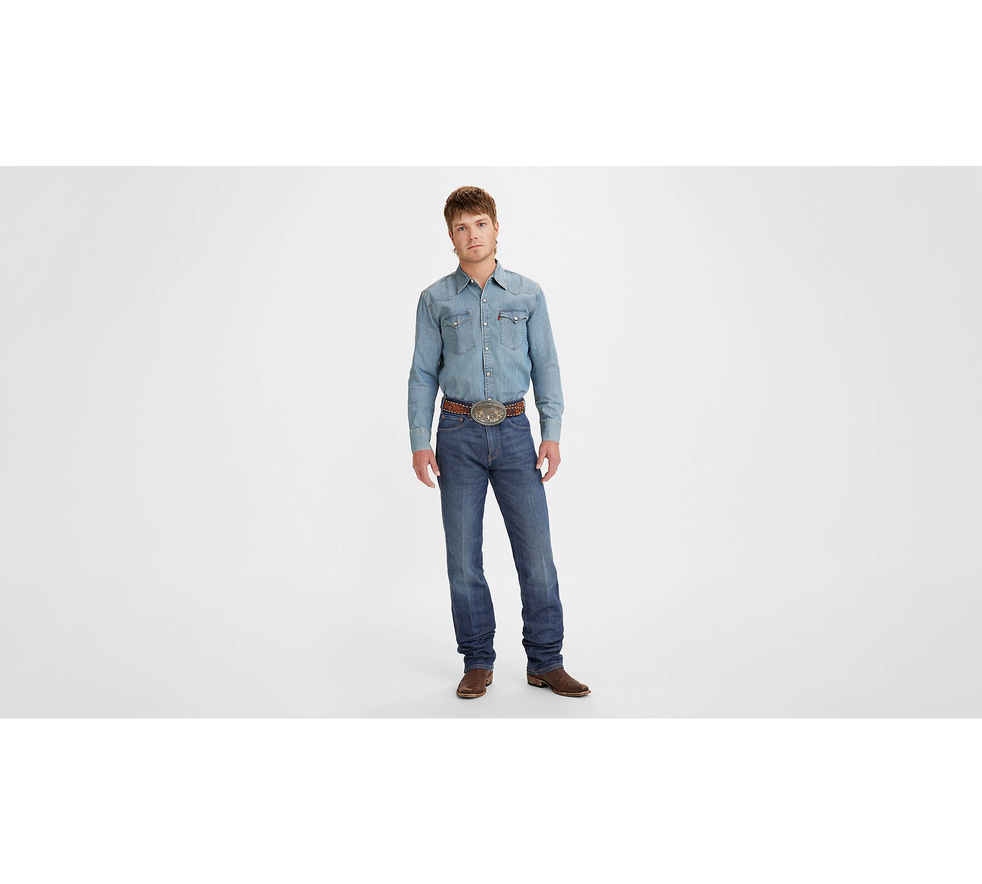 Western Fit Men's Jeans (Big & Tall) 1