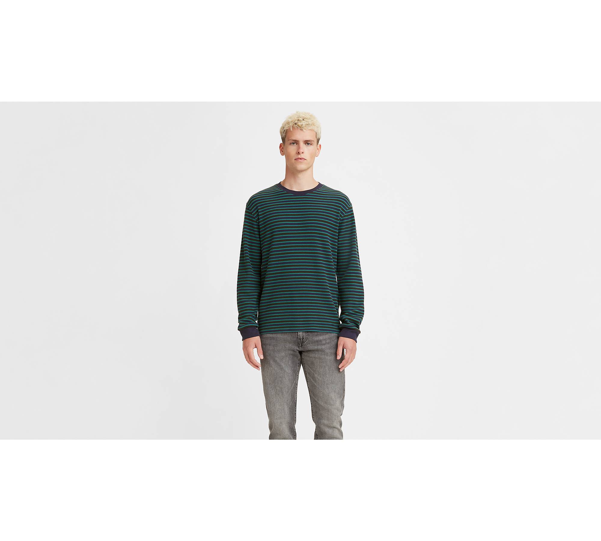Thermal Long Sleeve T-shirt - Blue | Levi's® US