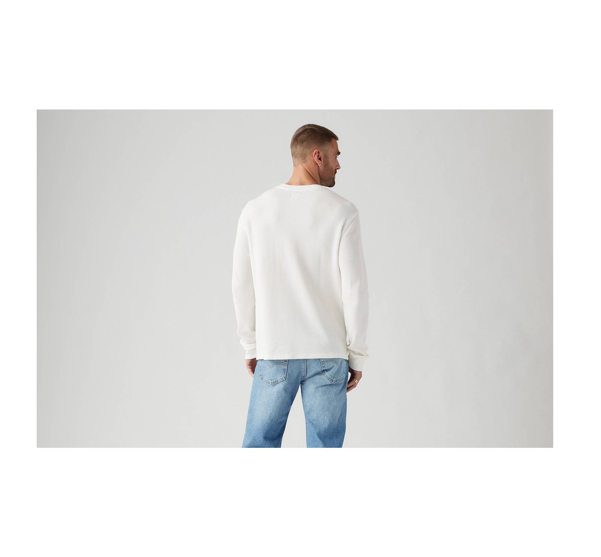 Long Sleeve Standard Fit Thermal Shirt - Brown | Levi's® US