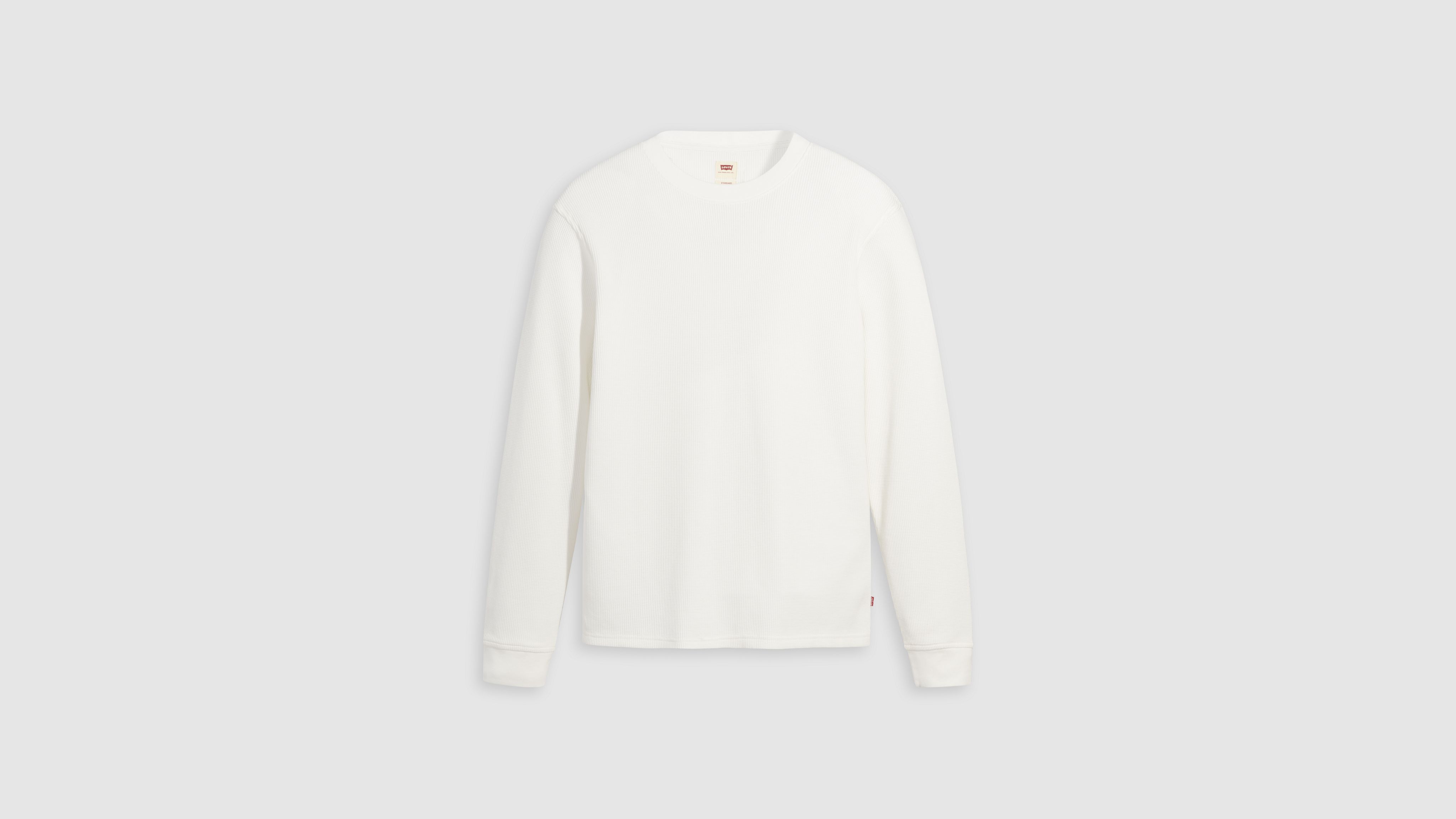 Long Sleeve Standard Fit Thermal Shirt - White | Levi's® US Long Sleeve Standard Fit Thermal Shirt - White | Levi's® US