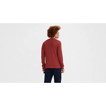 Long Sleeve Standard Fit Thermal Shirt - Red | Levi's® US