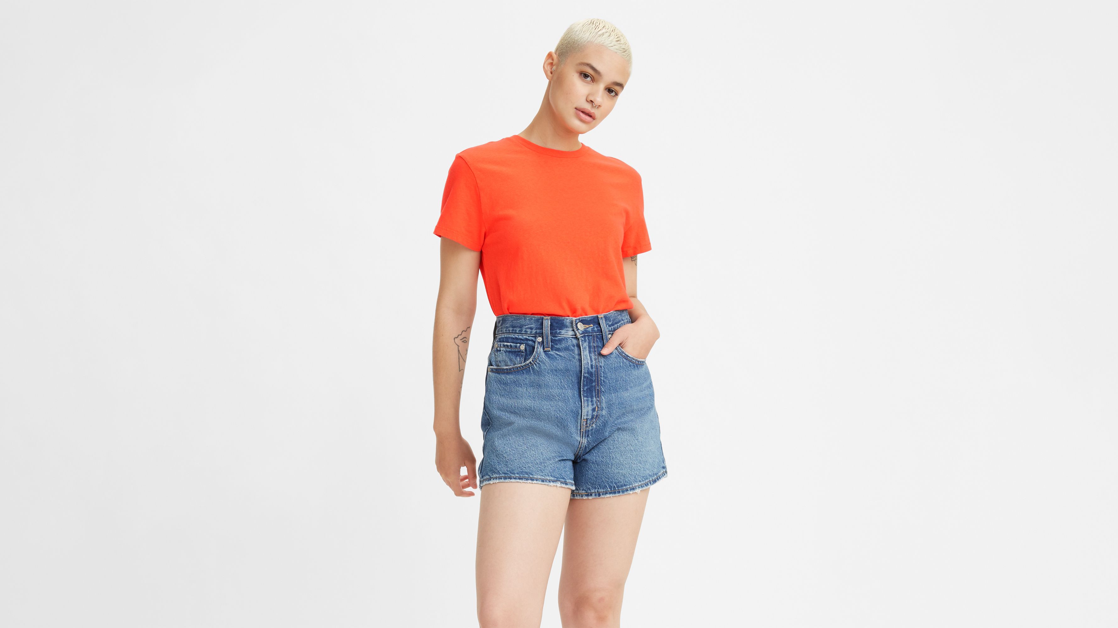 Classic Fit Tshirt Orange Levi's® CA