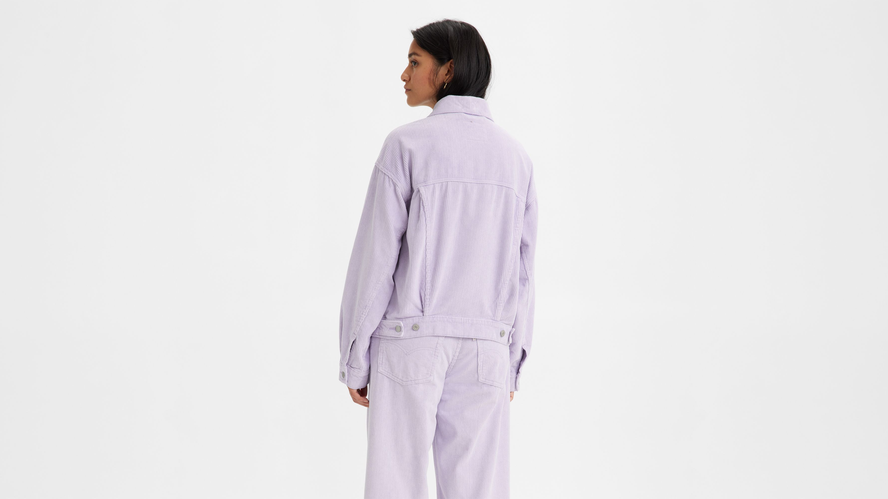 90s Corduroy Trucker Jacket - Purple | Levi's® US