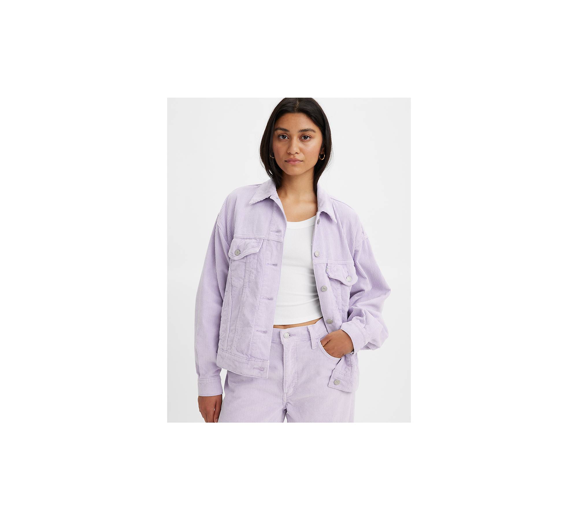 Purple Levi's Jackets for Women