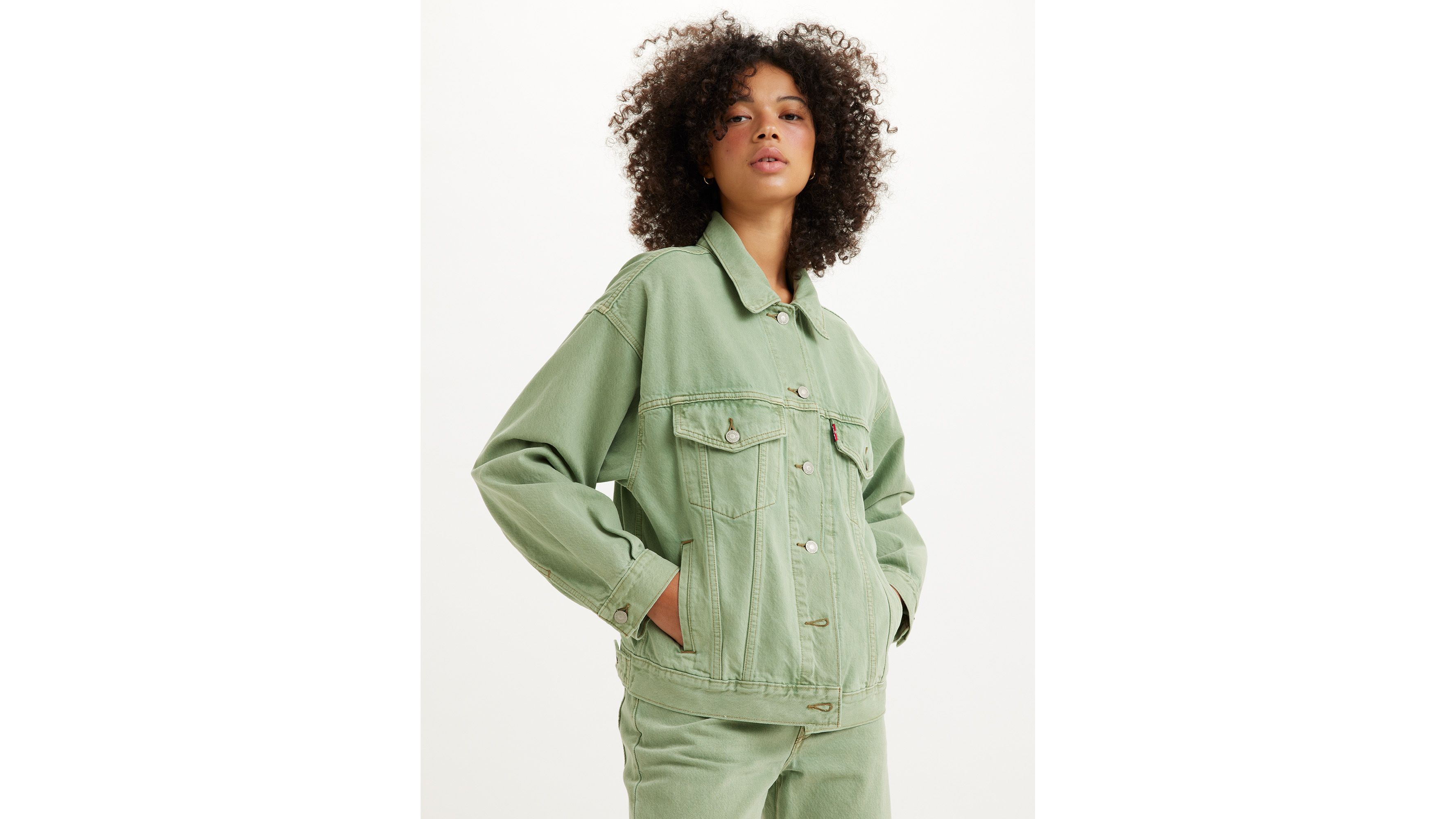 90s Trucker Jacket - Green | Levi's® US