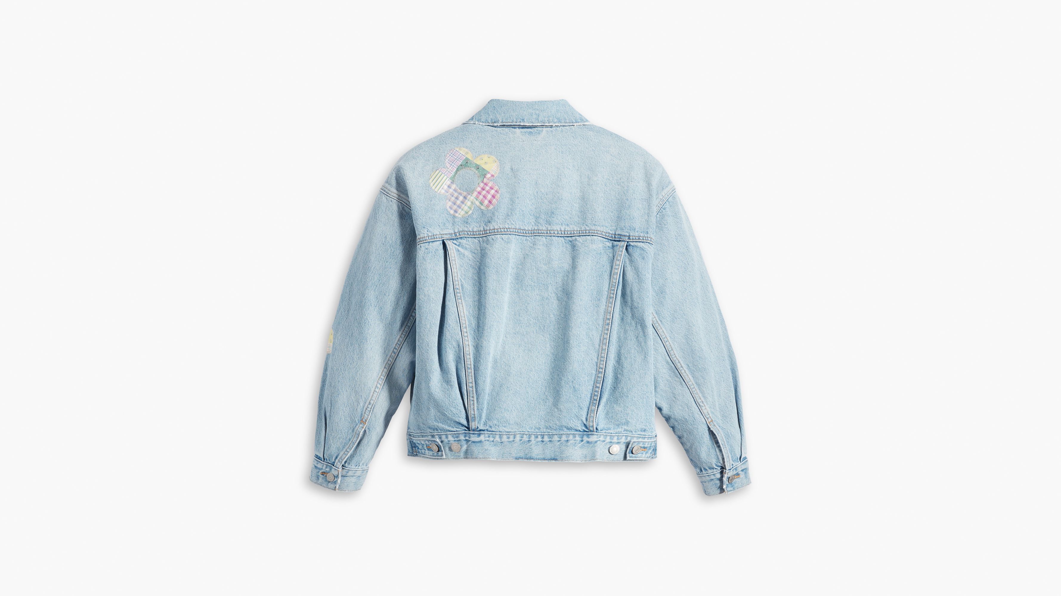 Levis hot sale patchwork jacket