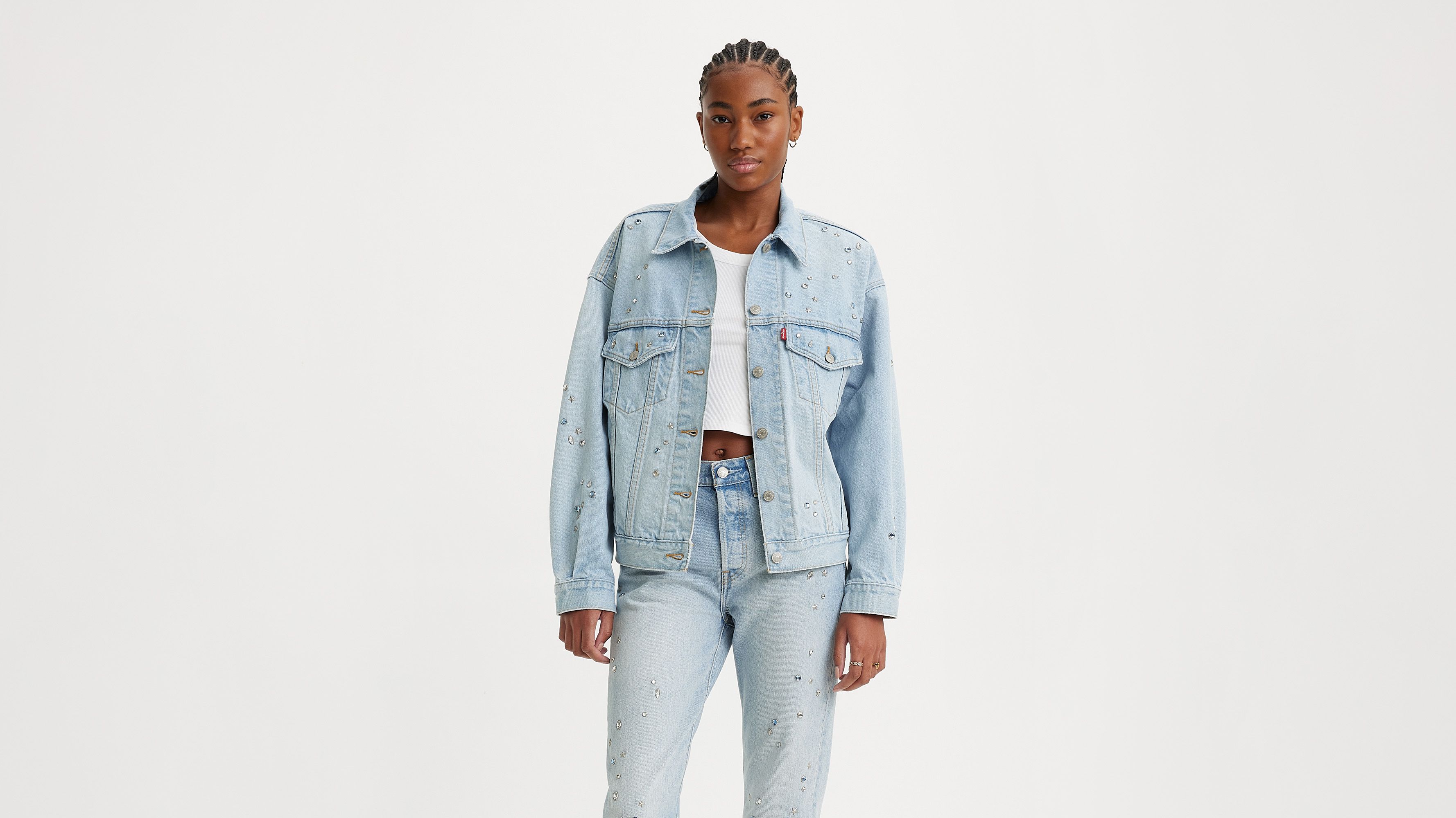 LEVIS: 90S STUDDED TRUCKER JACKET – 85 86 eightyfiveightysix