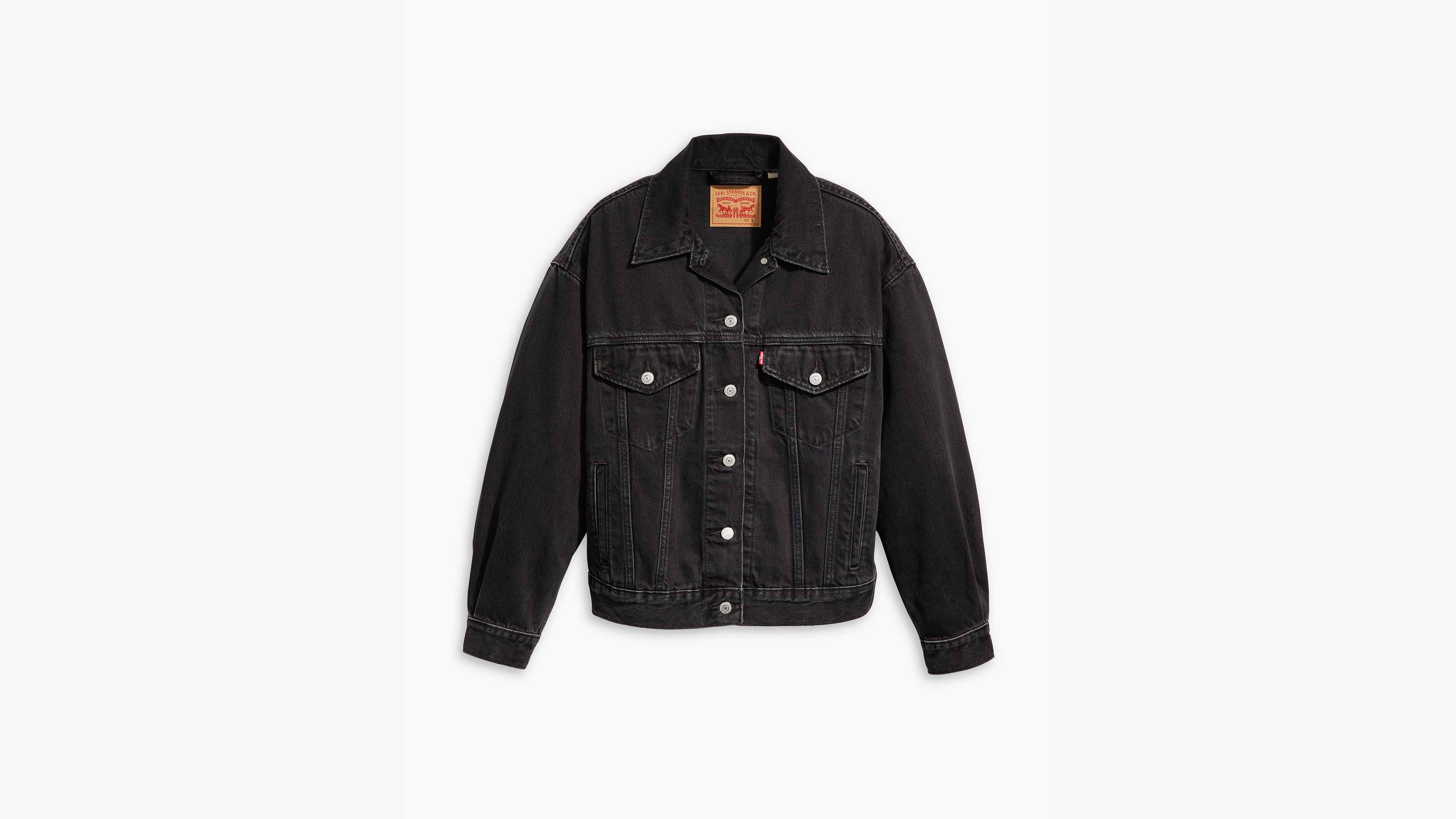 90s Trucker Jacket - Black