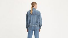 90s Trucker Jacket — Turning Heads - Blue 2
