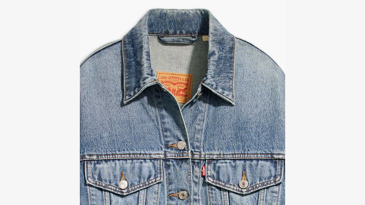 90s Trucker Jacket — Turning Heads - Blue