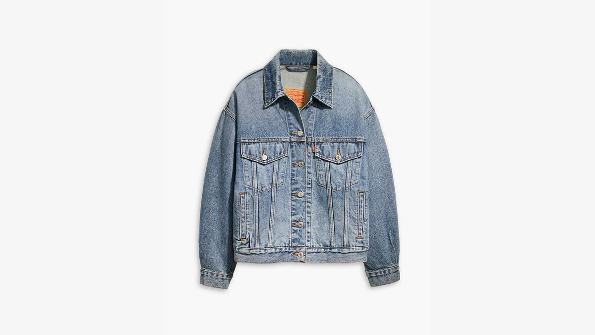 90s Trucker Jacket — Turning Heads - Blue