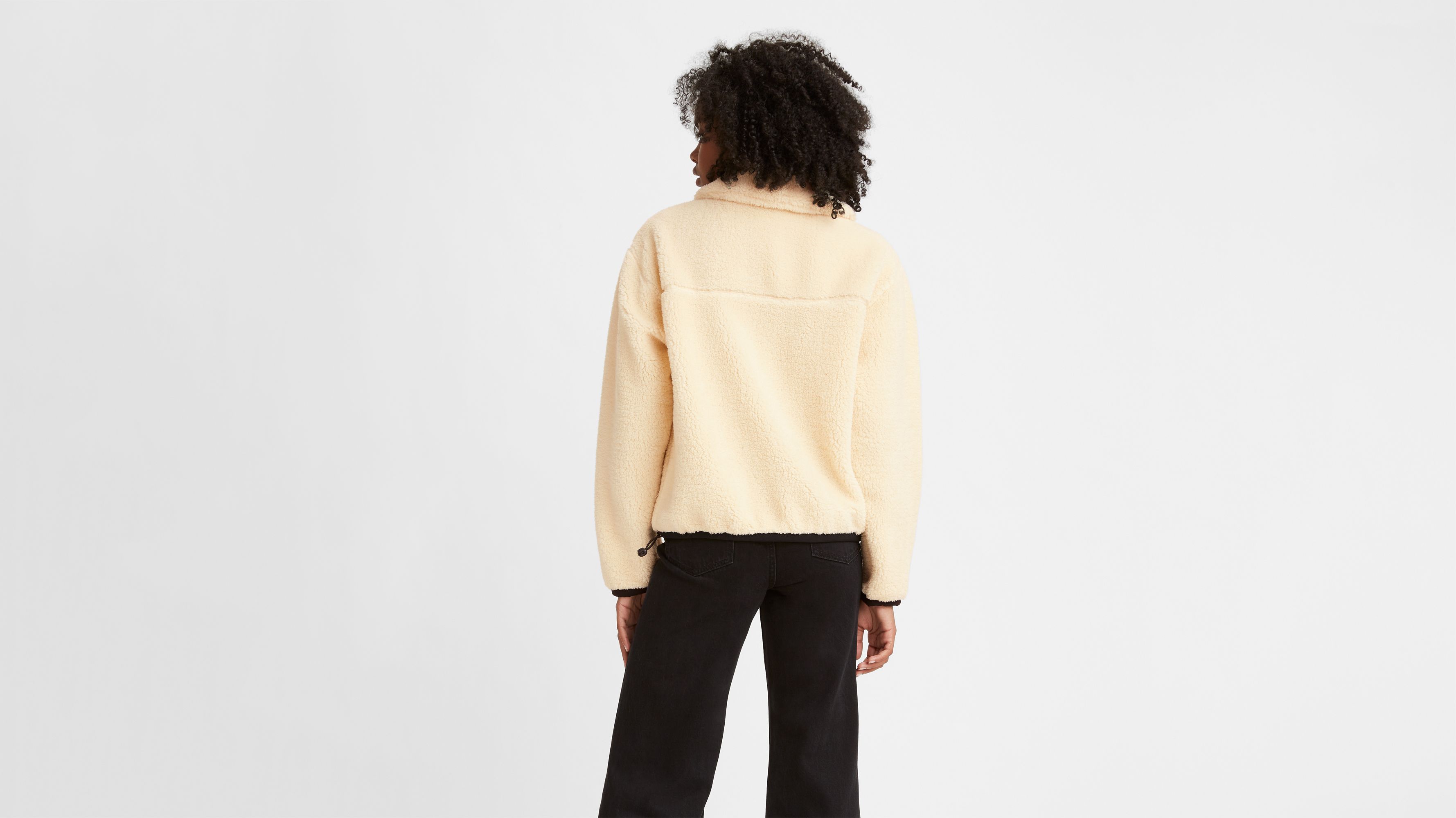 Comfort Zone Sherpa Jacket - White | Levi's® US