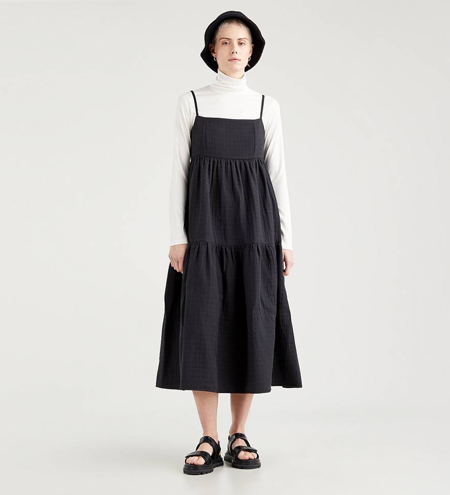 Kennedy Quilted Dress - Black | Levi's® HR