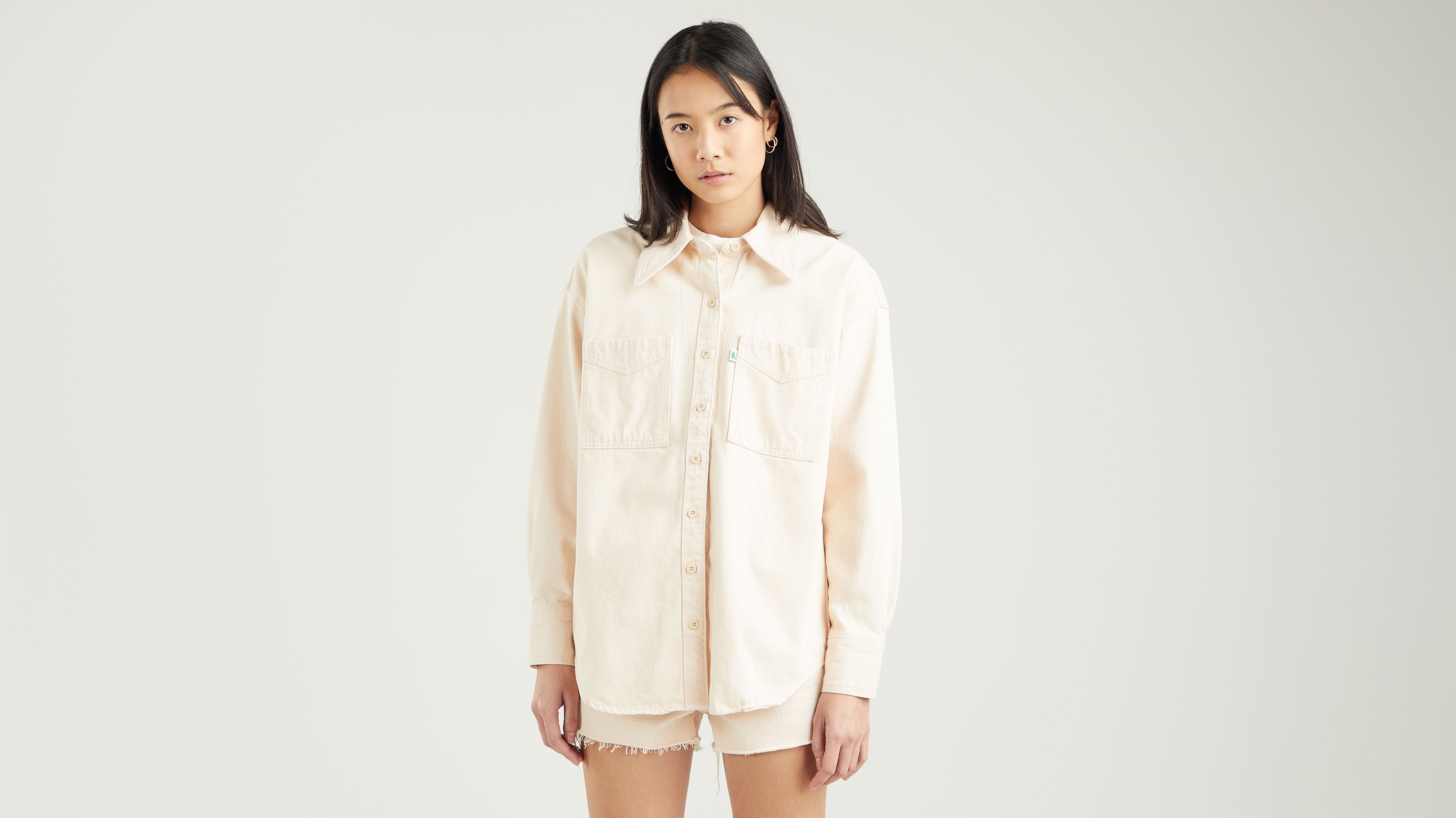 【新品】FINE ex denim shirt JK Jadon Denim Shirt - Pink | Levi's® SM