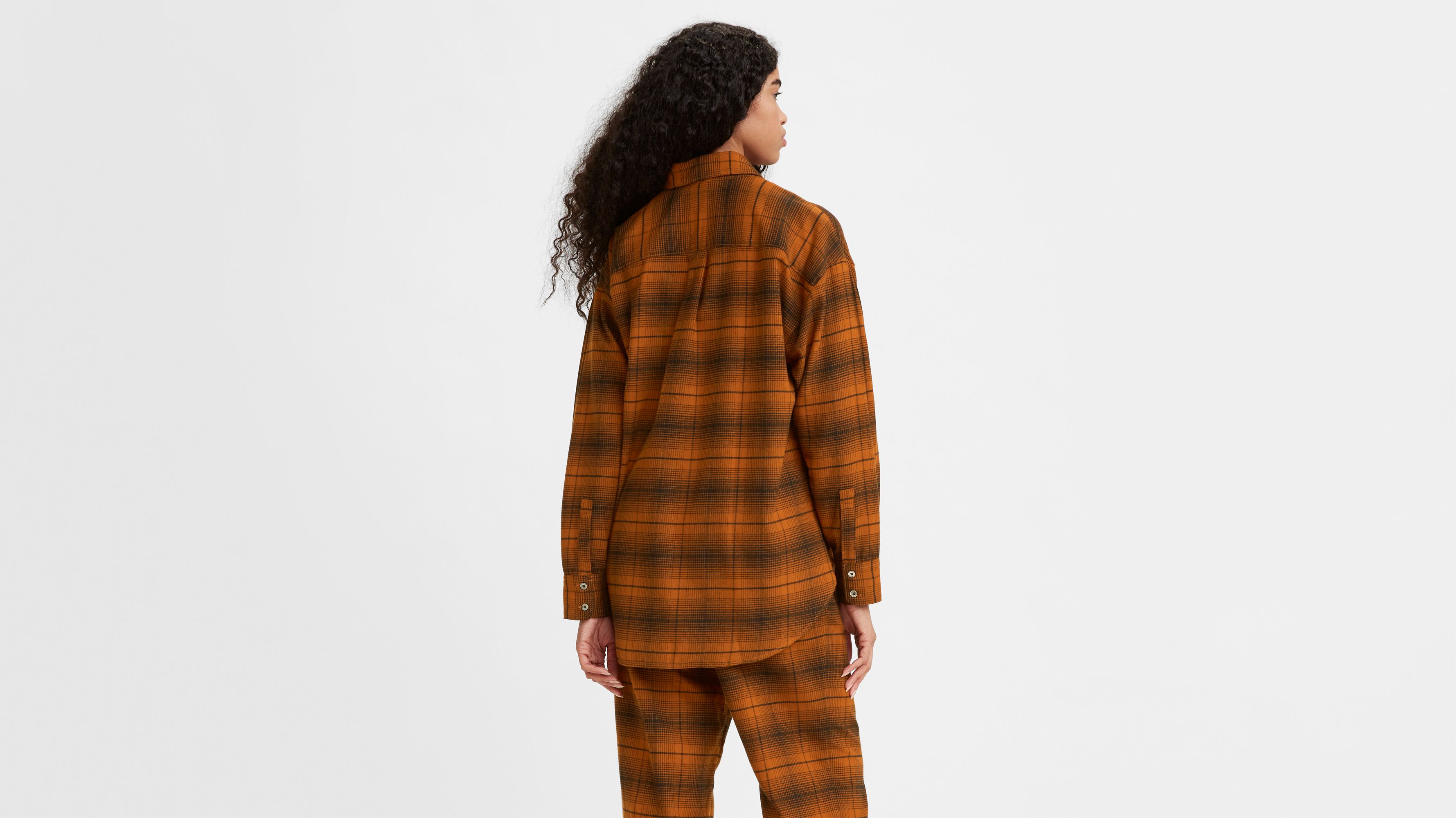 Silvie Button-Up Flannel Shirt 3