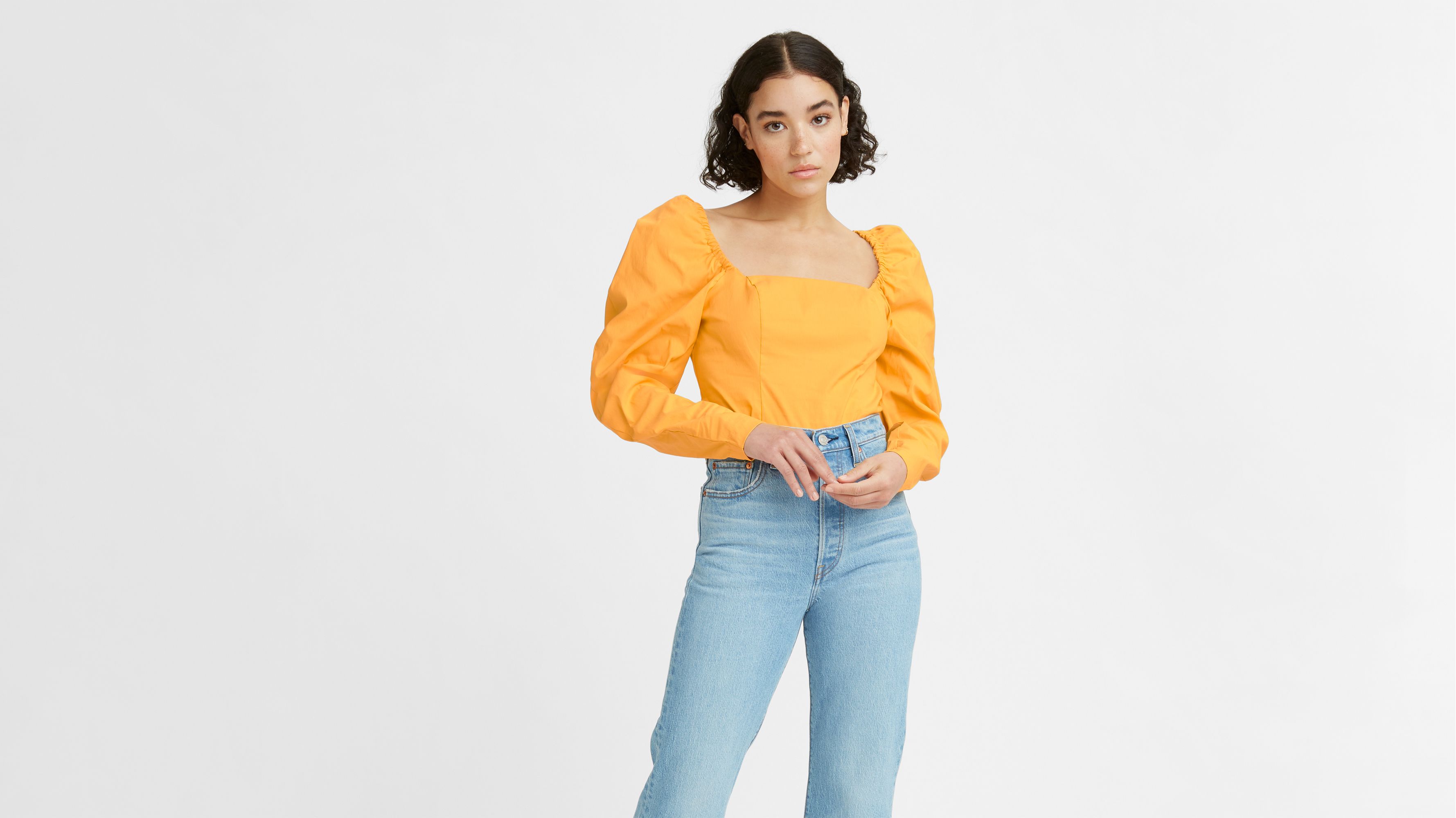 Junie Mutton Sleeve Blouse 1