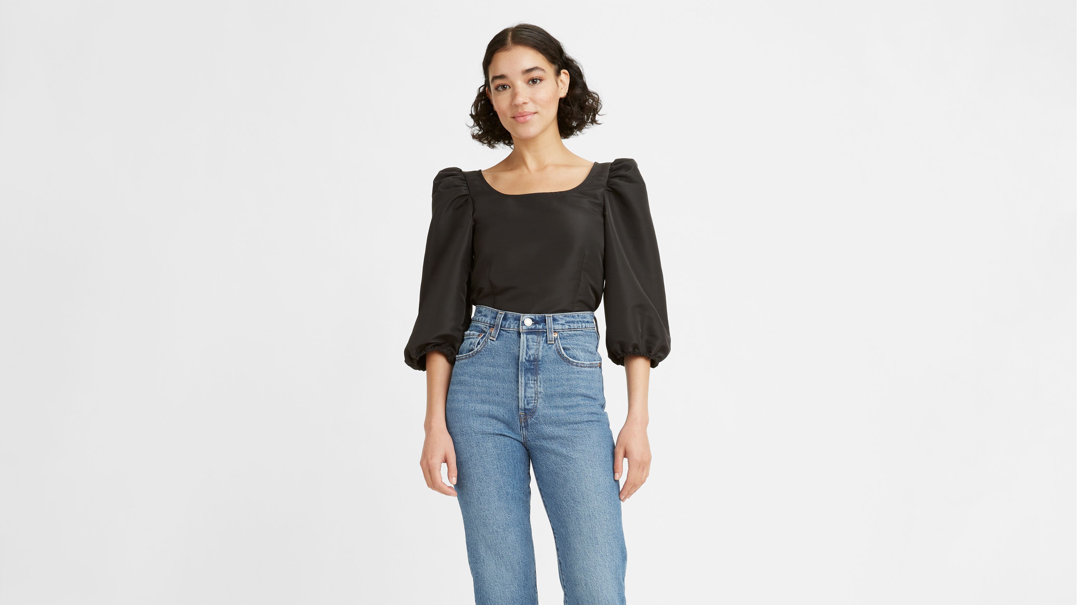 Kaila Puff Sleeve Blouse 1