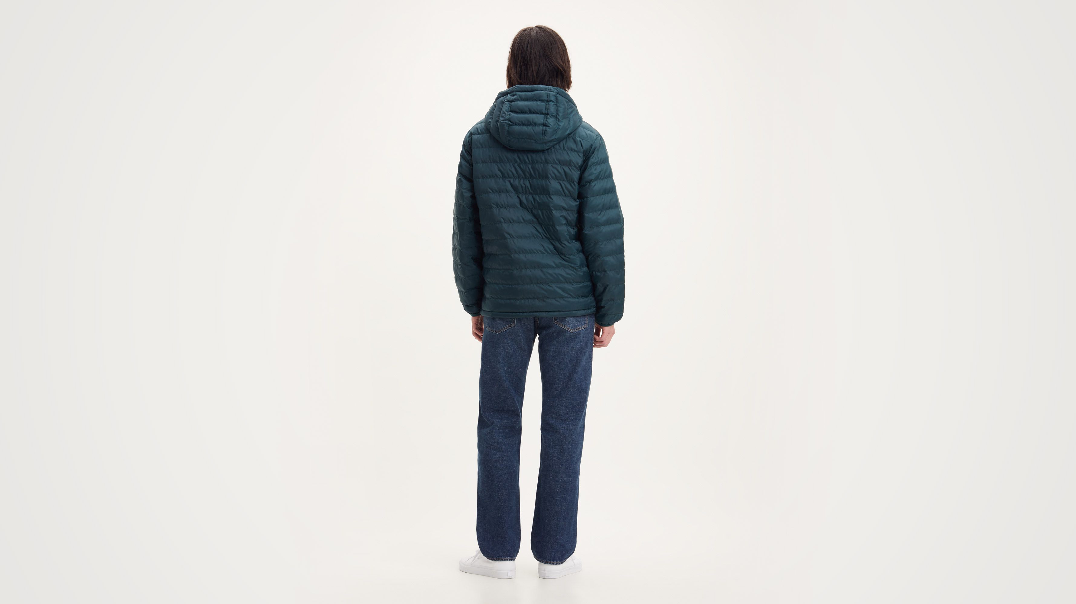 Presidio Packable Hooded Jacket Green Levi's® IT