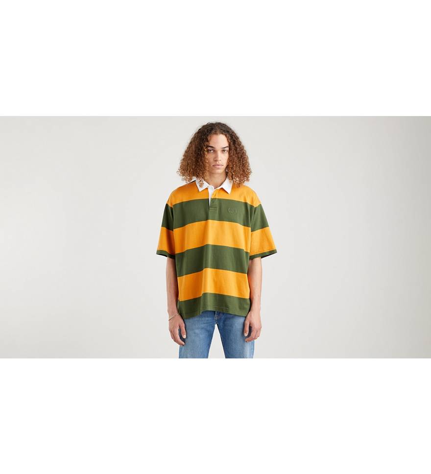 Half Sleeve Field Rugby Shirt - Green | Levi's® GR