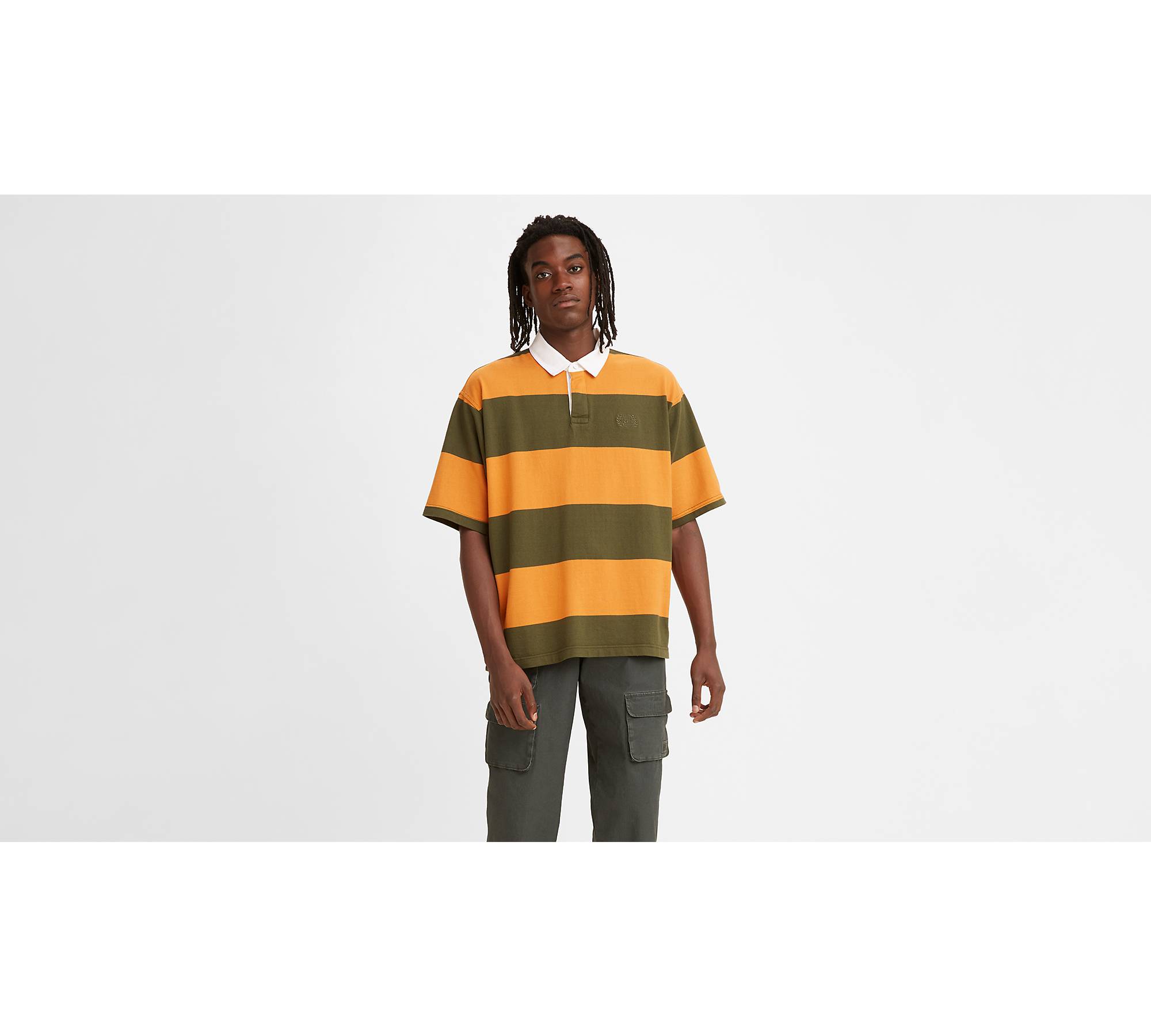 Half Sleeve Field Rugby Shirt - Green | Levi's® US