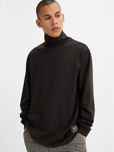 Long Sleeve Turtleneck Shirt - Black | Levi's® US