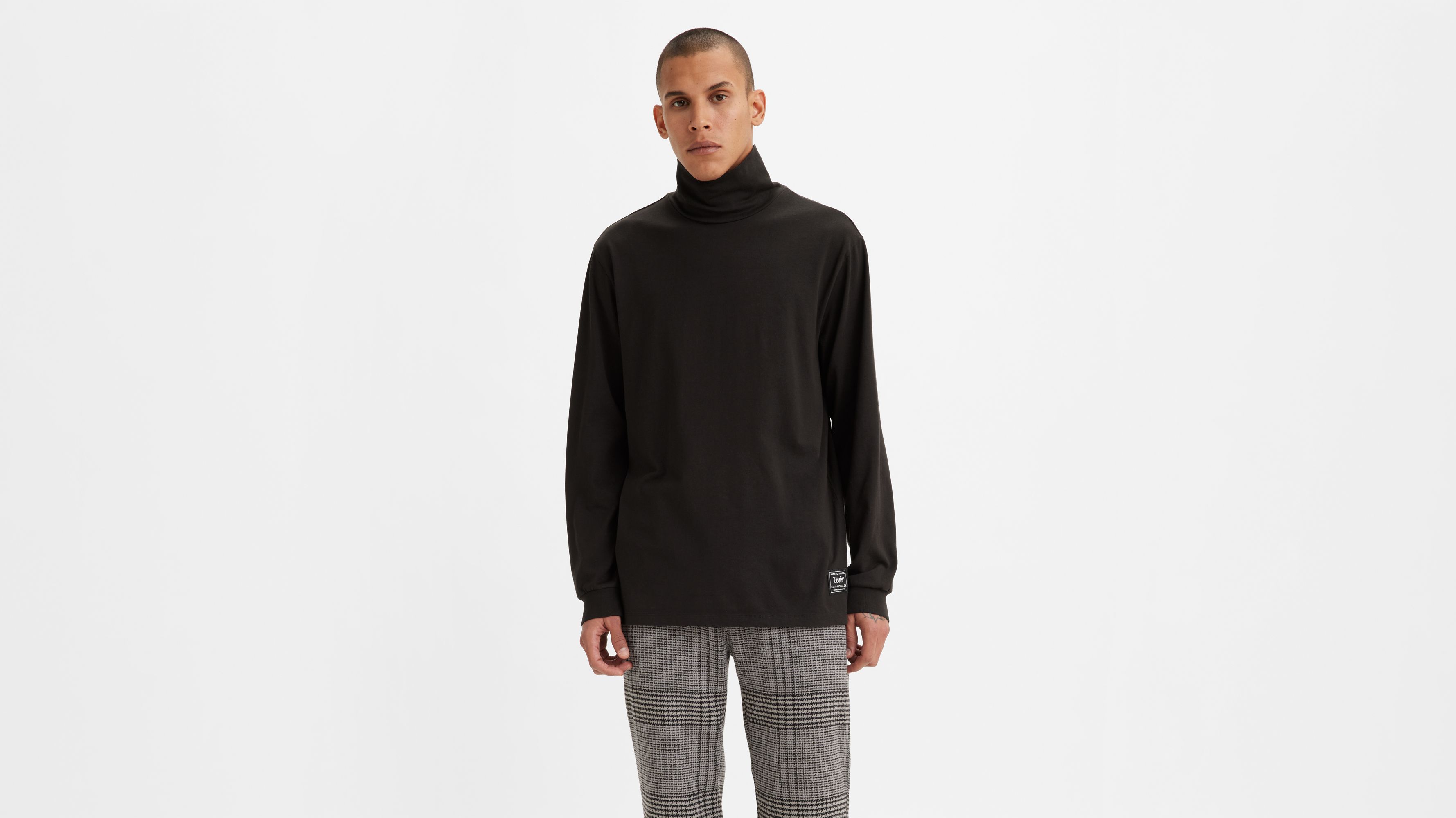 Long Sleeve Turtleneck Shirt - Black | Levi's® US