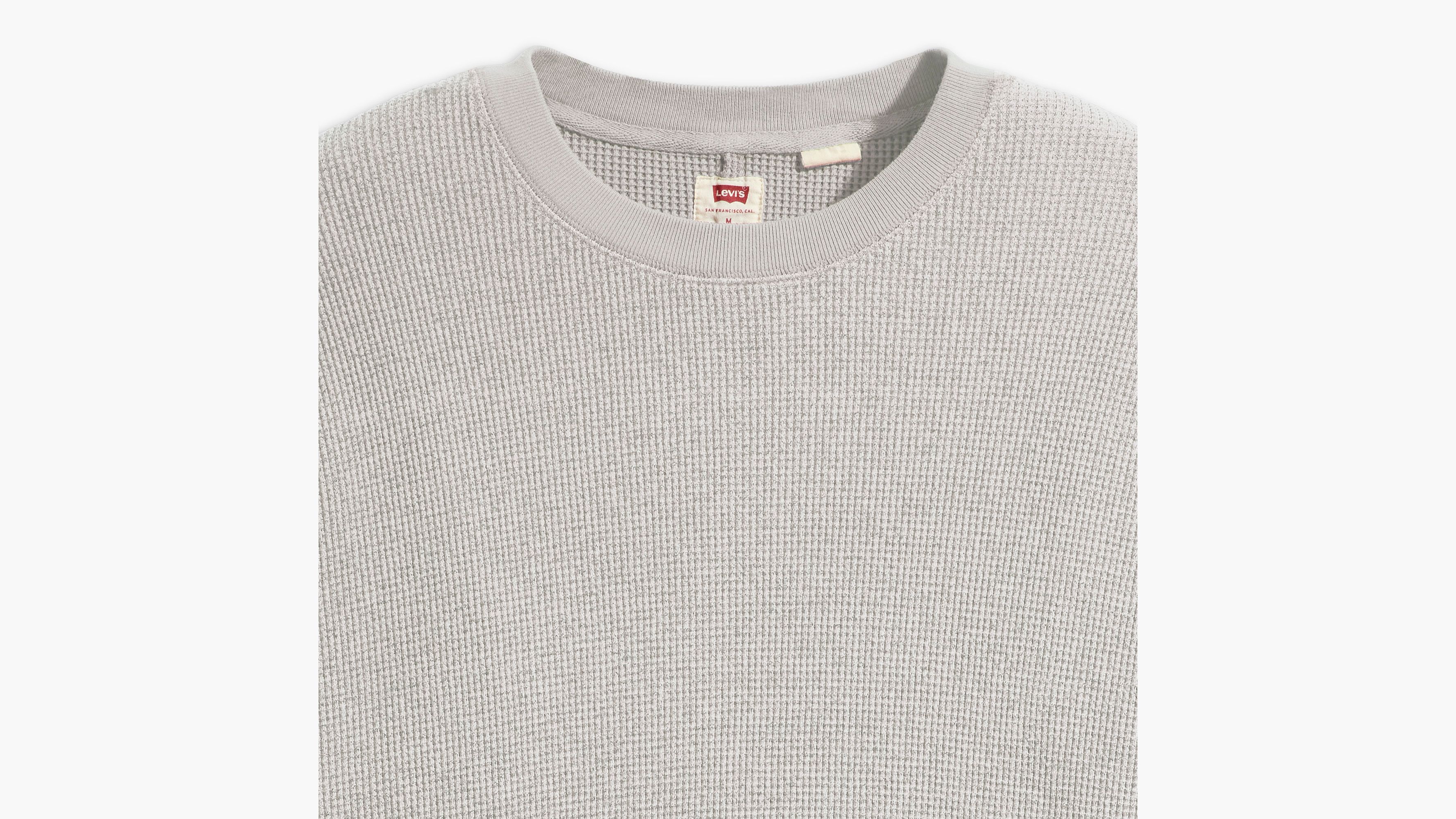 Long Sleeve Relaxed Fit Thermal Shirt - Grey | Levi's® US