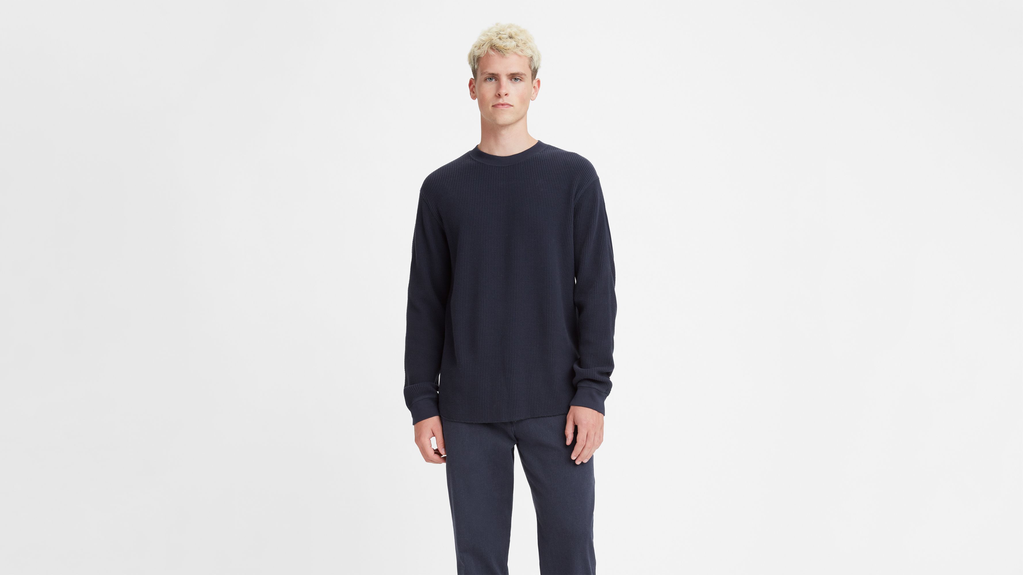 Relaxed Thermal Longsleeve Tshirt Blue Levi's® US