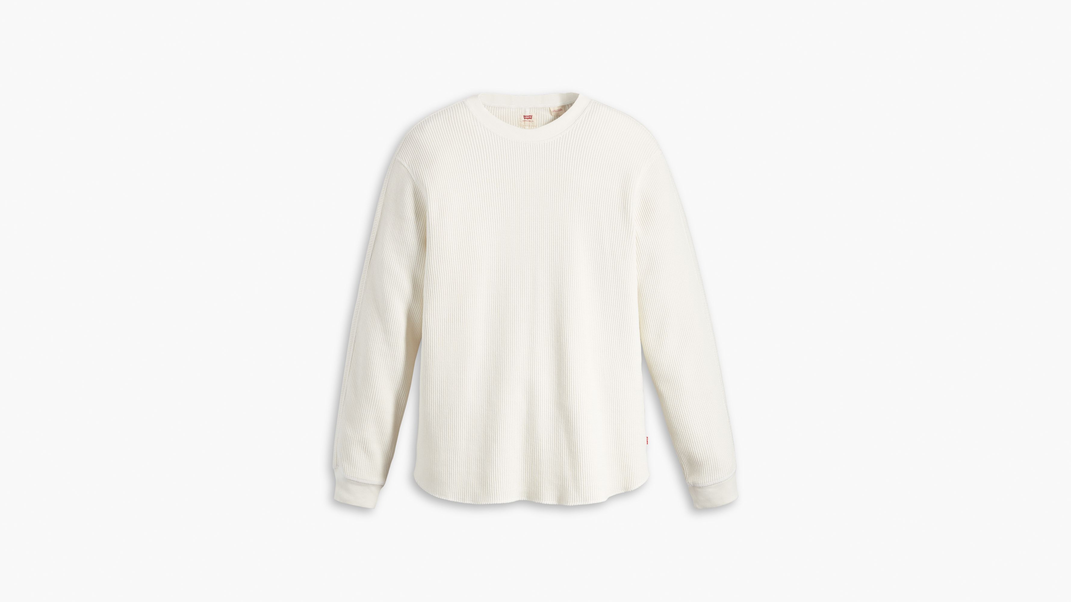 Thermal white sale long sleeve