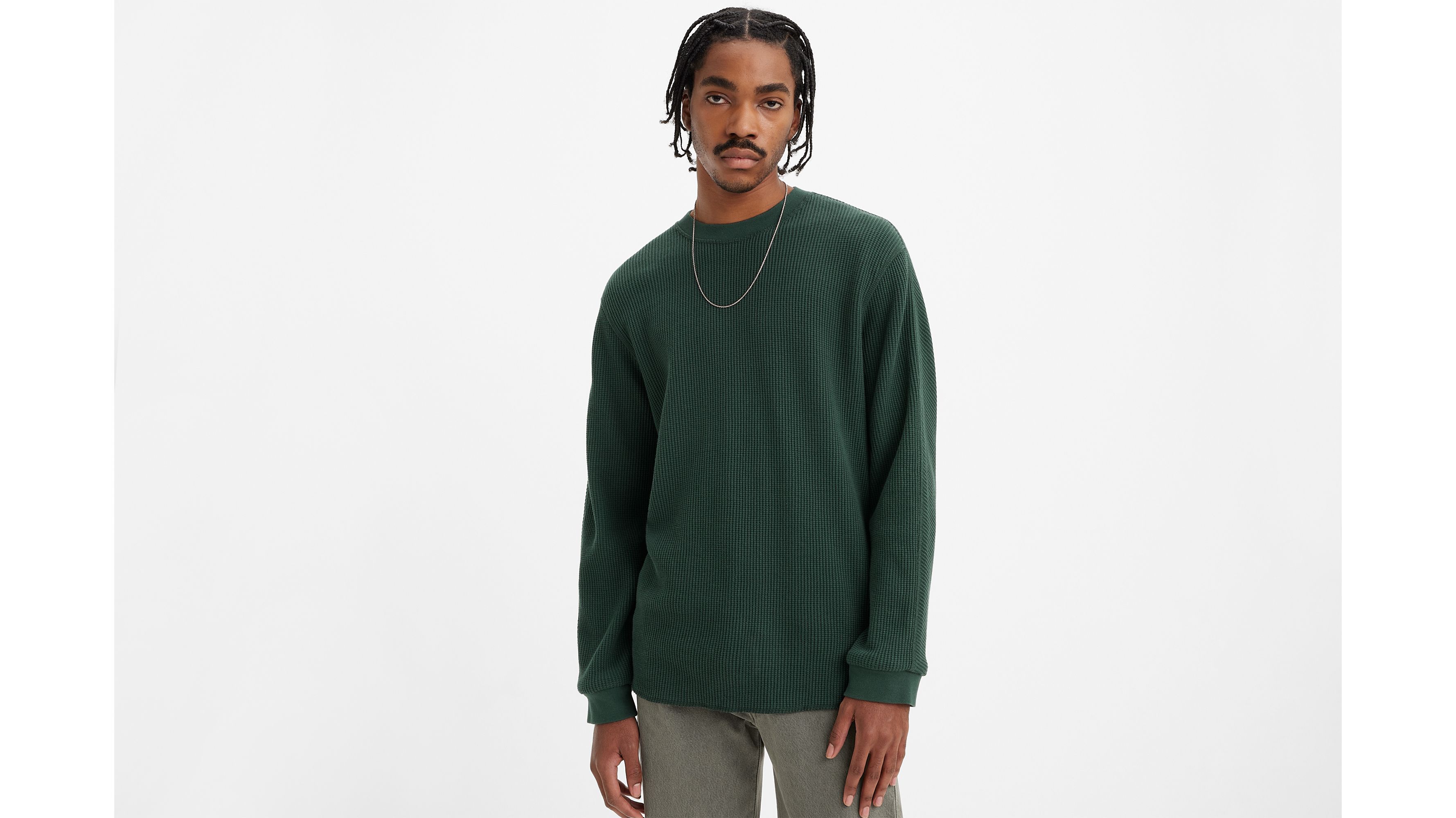 Long Sleeve Relaxed Fit Thermal Shirt 1