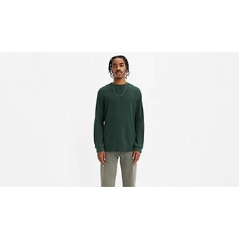 Long Sleeve Relaxed Fit Thermal Shirt 2